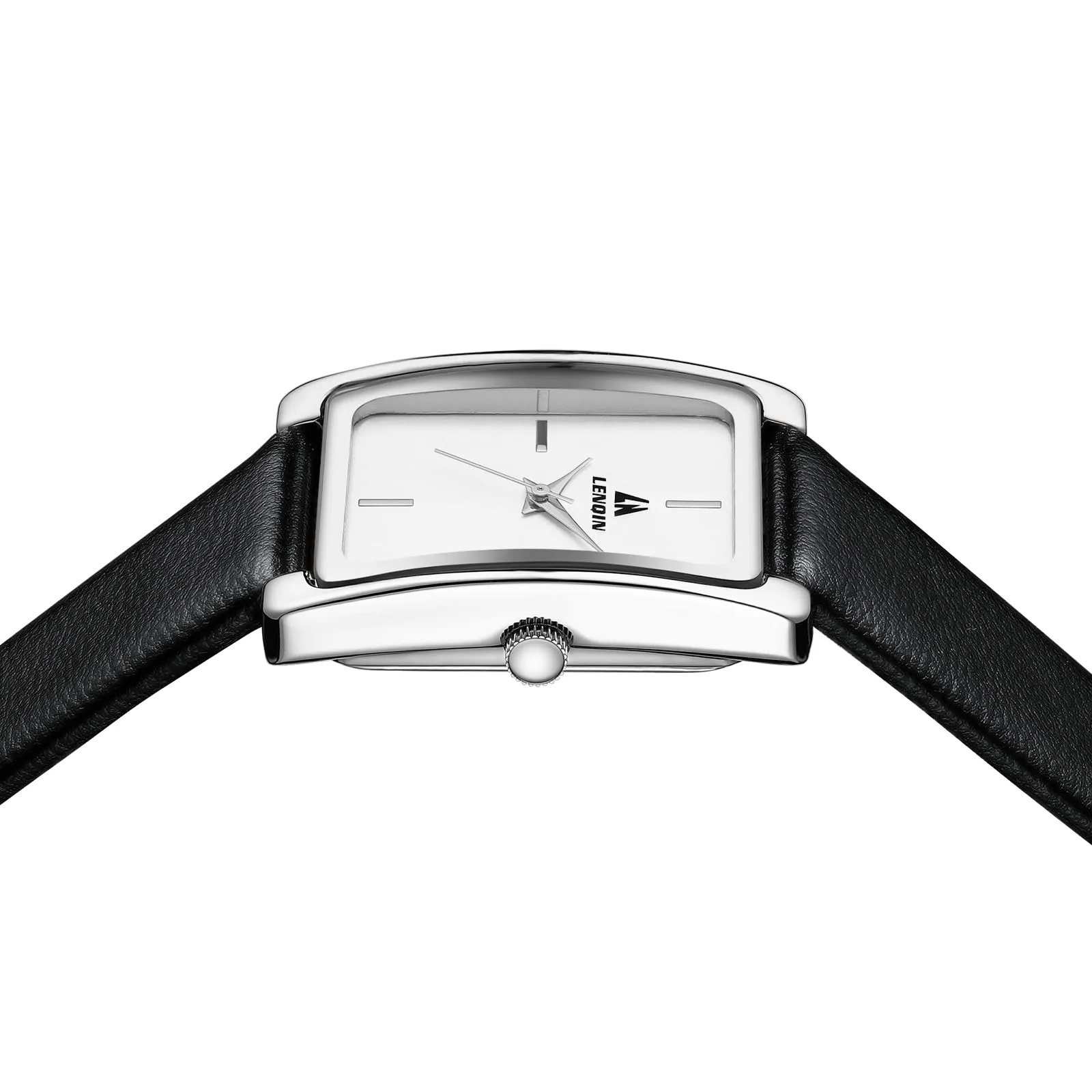 LN LENQIN Orologio Donna Analogico al Quarzo Cinturino Pelle 3ATM L0160 - immagine 5