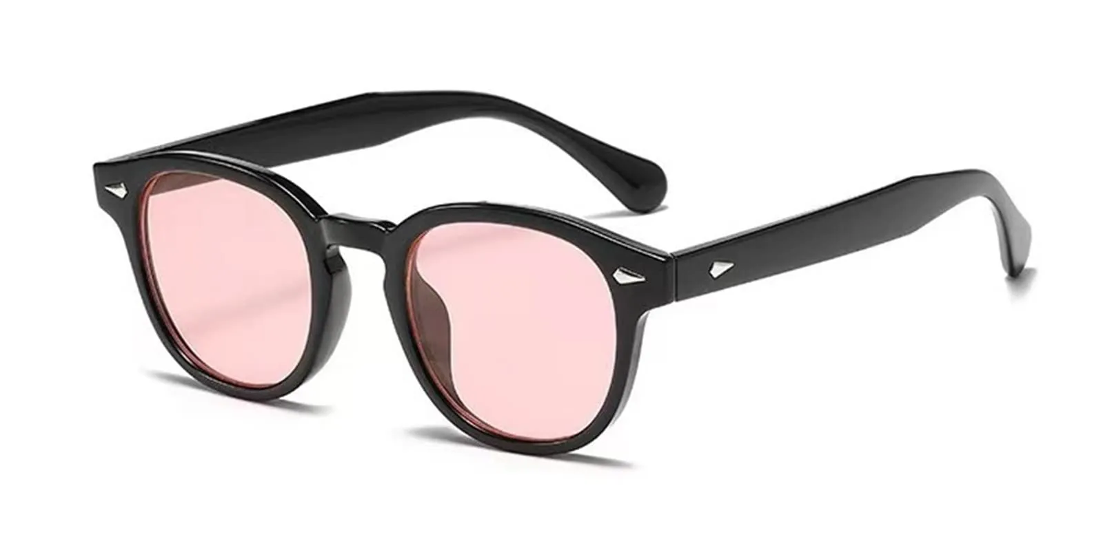 LHSDMOAT Occhiali da sole sportivi vintage anni '70 rotondi UV400 stile Depp per uomo e donna - immagine 1