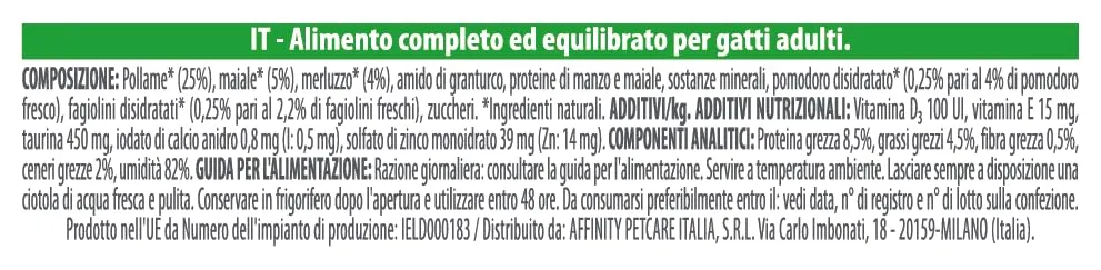 Trainer Natural Straccetti Cibo Umido per Gatti Adulti, Bocconcini in salsa con Merluzzo, 22 x 85g - immagine 4
