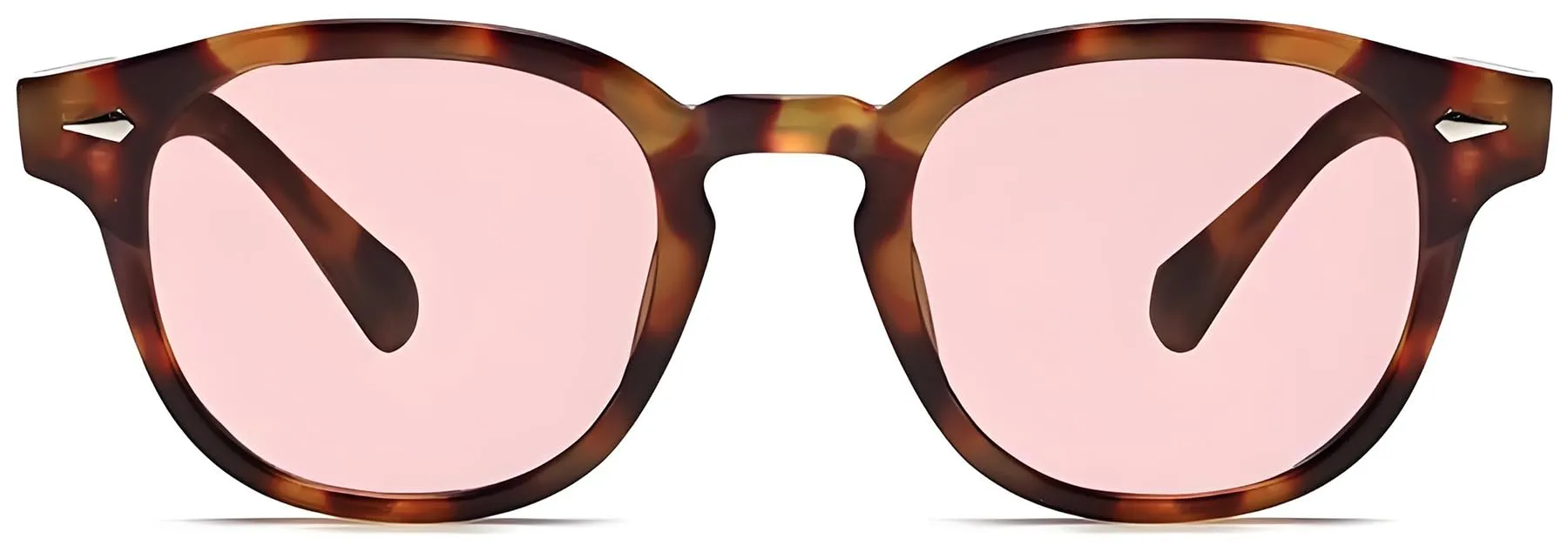 LHSDMOAT Occhiali da sole sportivi vintage anni '70 rotondi UV400 stile Depp per uomo e donna - immagine 3