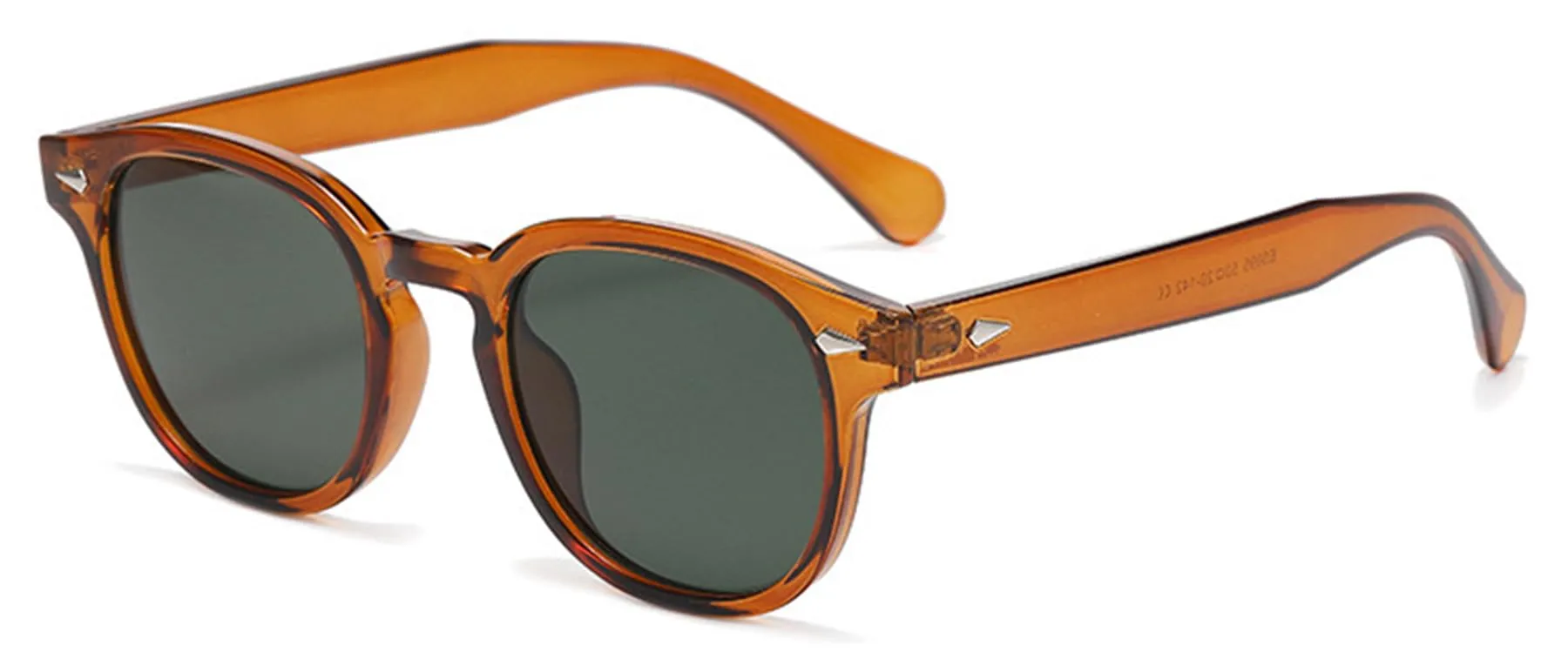 LHSDMOAT Occhiali da sole sportivi vintage anni '70 rotondi UV400 TR5095K per uomo e donna - immagine 1