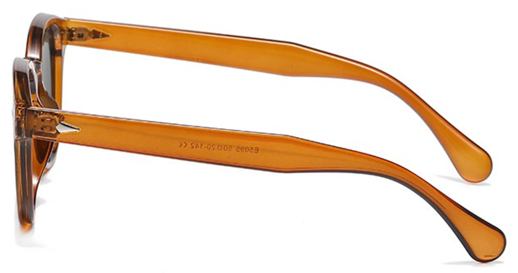 LHSDMOAT Occhiali da sole sportivi vintage anni '70 rotondi UV400 TR5095K per uomo e donna - immagine 4