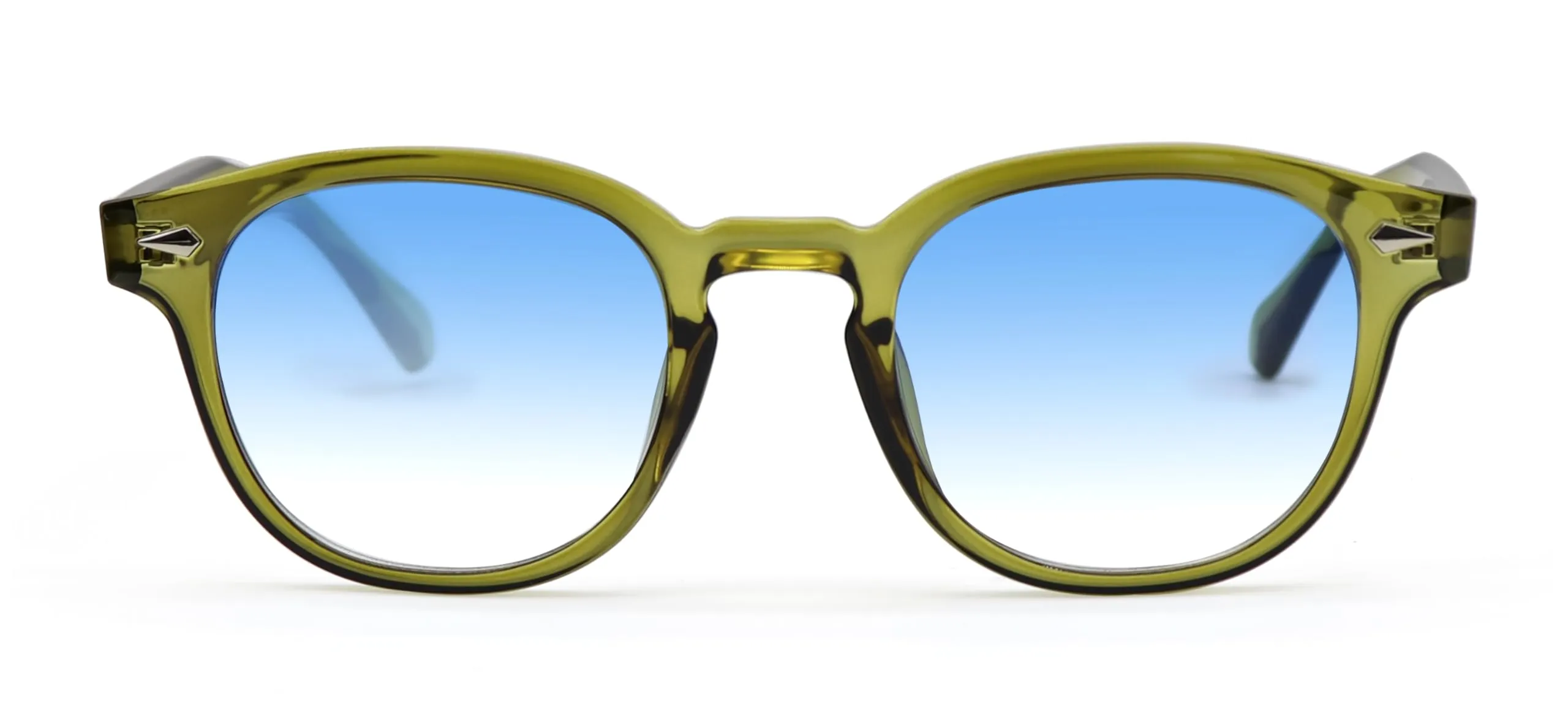 LHSDMOAT Occhiali da sole rotondi da uomo stile rétro anni '70 protezione UV400 - immagine 3