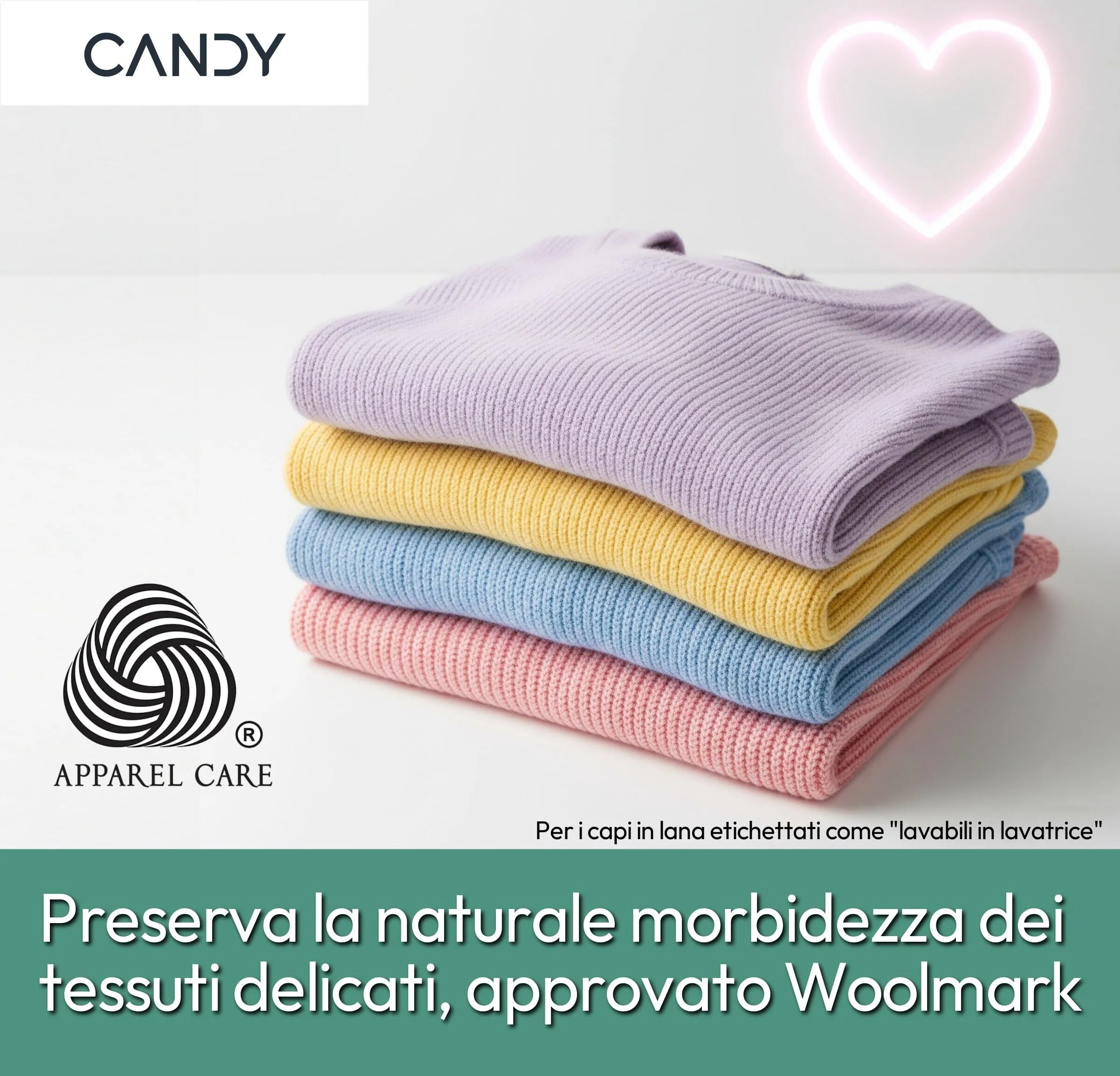 Candy Smart Pro Asciugatrice a Pompa di Calore 10 kg Classe D Bianca - immagine 6