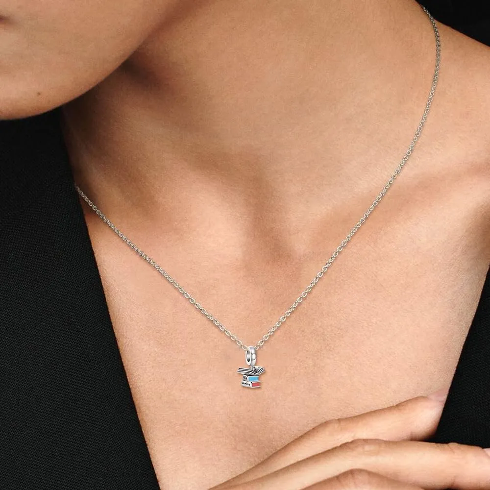KEQ 2026 Cuore Per Laurea Diploma Charm in Argento Sterling 925 per Braccialetti e Collane Europei - immagine 5