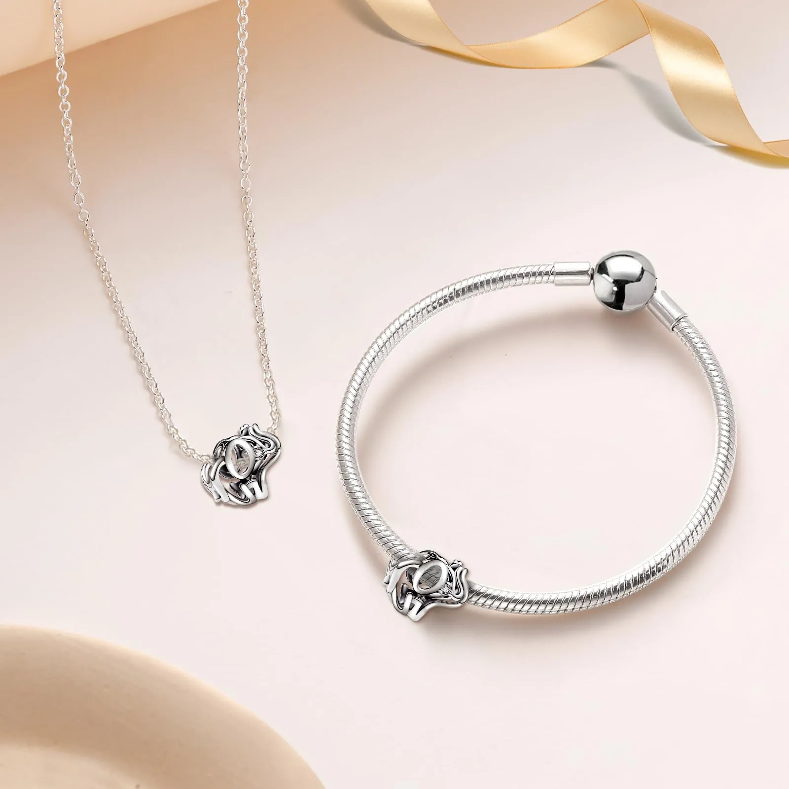 J.Fée Ciondoli Charm per Bracciali e Collane in Argento 925 per Donna - immagine 5
