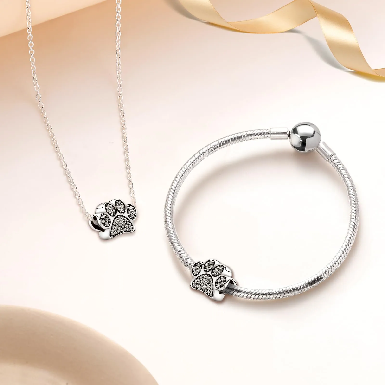 J.Fée Ciondolo Charm in Argento 925 per Bracciali e Collane Donna - immagine 5