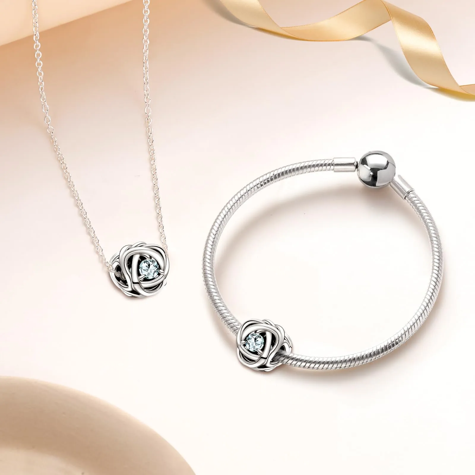J.Fée Ciondoli Charm per Bracciali e Collane in Argento 925 da Donna - immagine 5