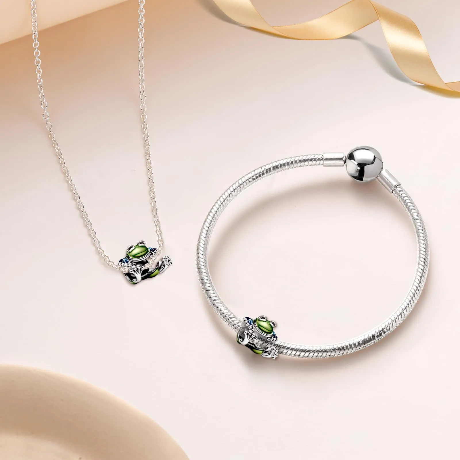 J.Fée Ciondoli Charm per Bracciali e Collane in Argento 925 da Donna - immagine 5