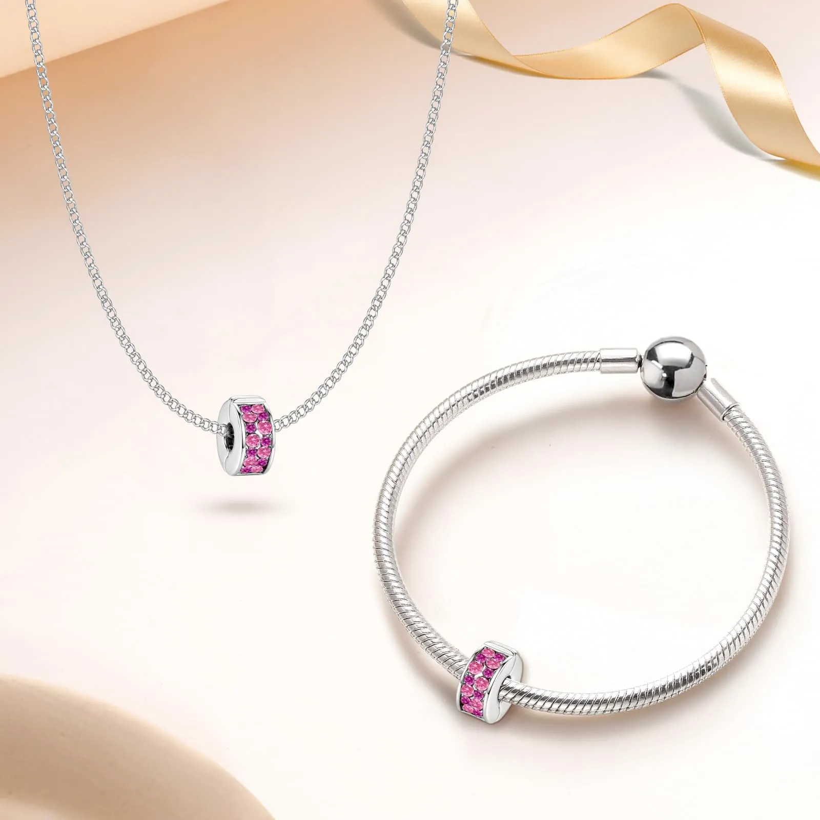 J.Fée Ciondoli Charm per Bracciali e Collane in Argento 925 da Donna - immagine 5