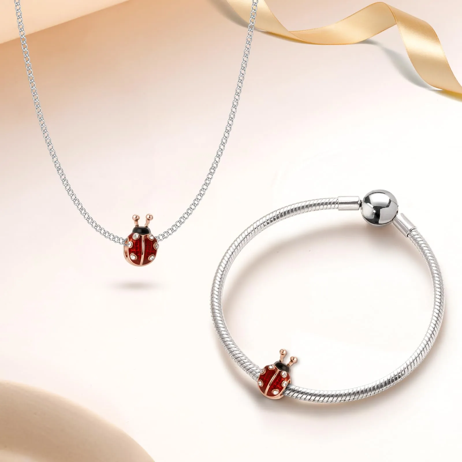 J.Fée Ciondoli Charm per Bracciali e Collane in Argento 925 da Donna - immagine 5