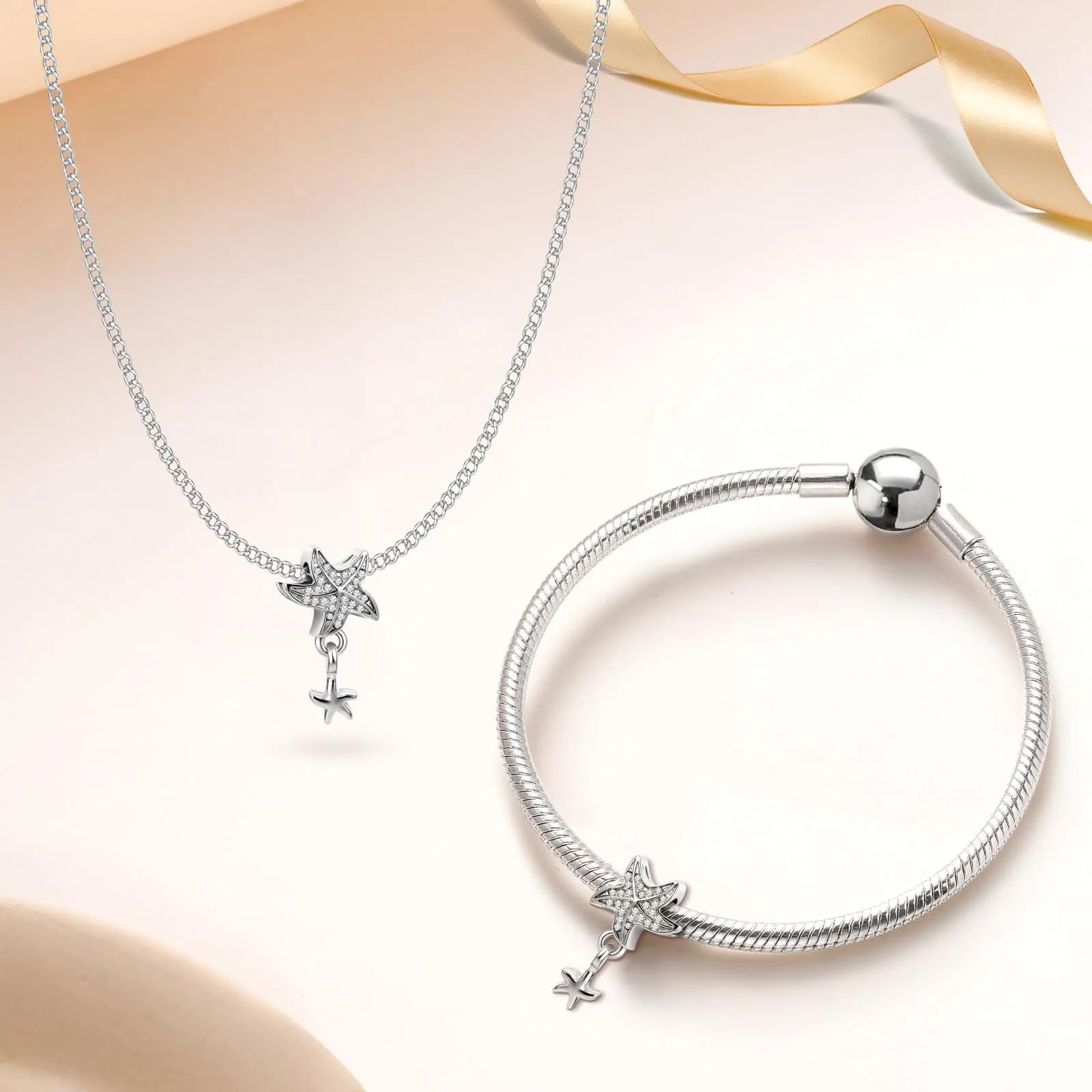 J.Fée Ciondoli Charm per Bracciali e Collane in Argento 925 da Donna - immagine 5