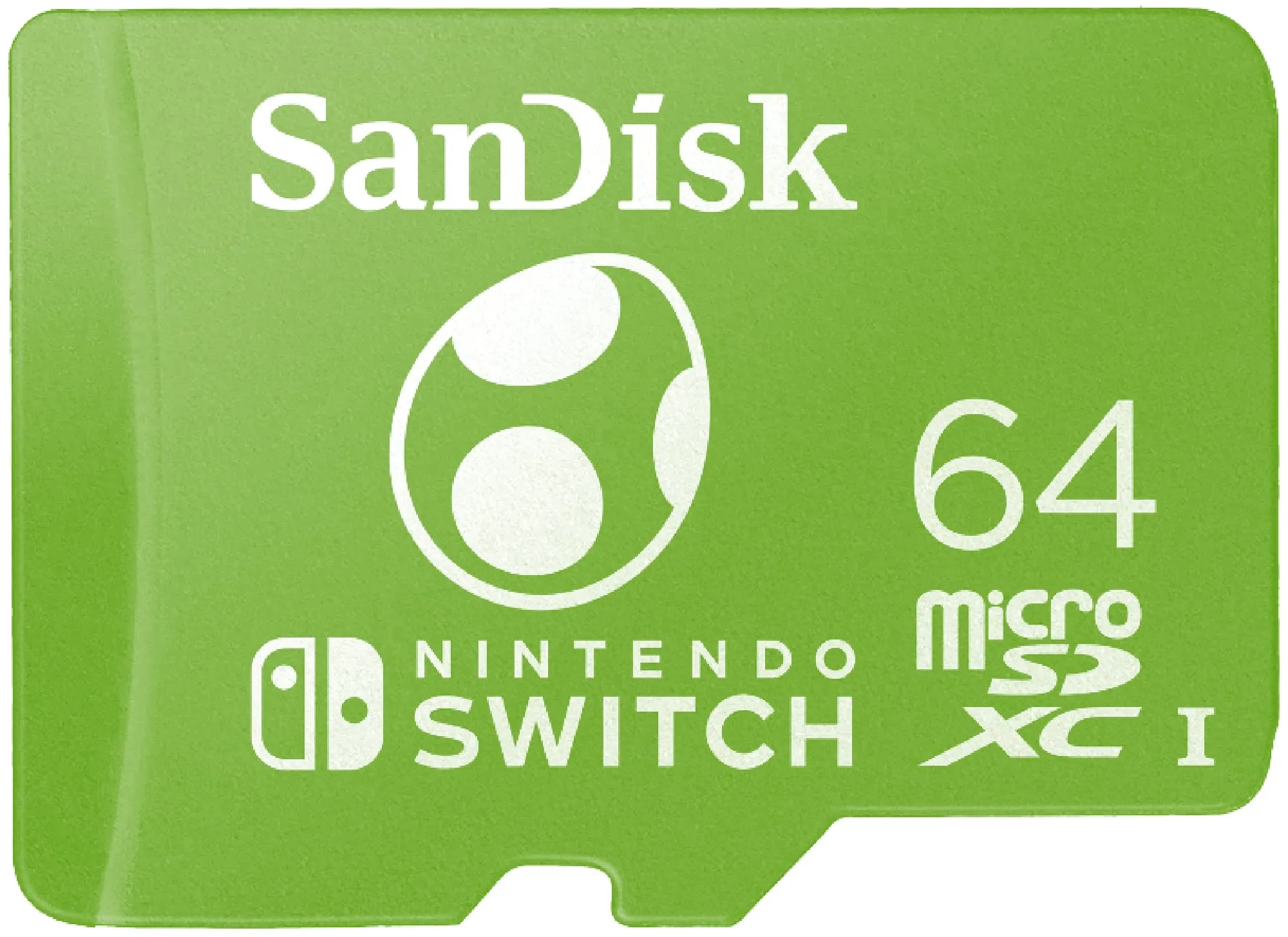 SanDisk microSDXC per Nintendo Switch 64GB, Edizione Yoshi - immagine 1