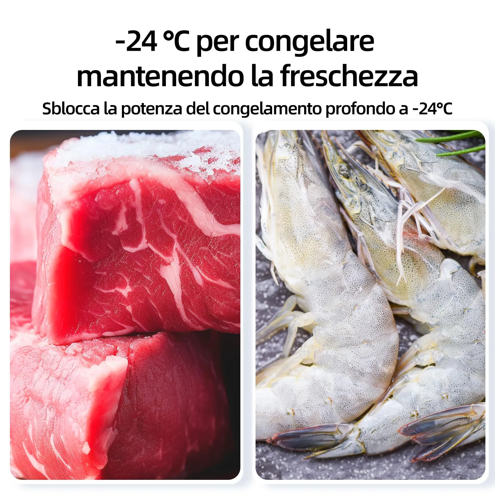 CHiQ CSD208D4E Freezer Verticale 177L Low Frost Acciaio Nero - immagine 6