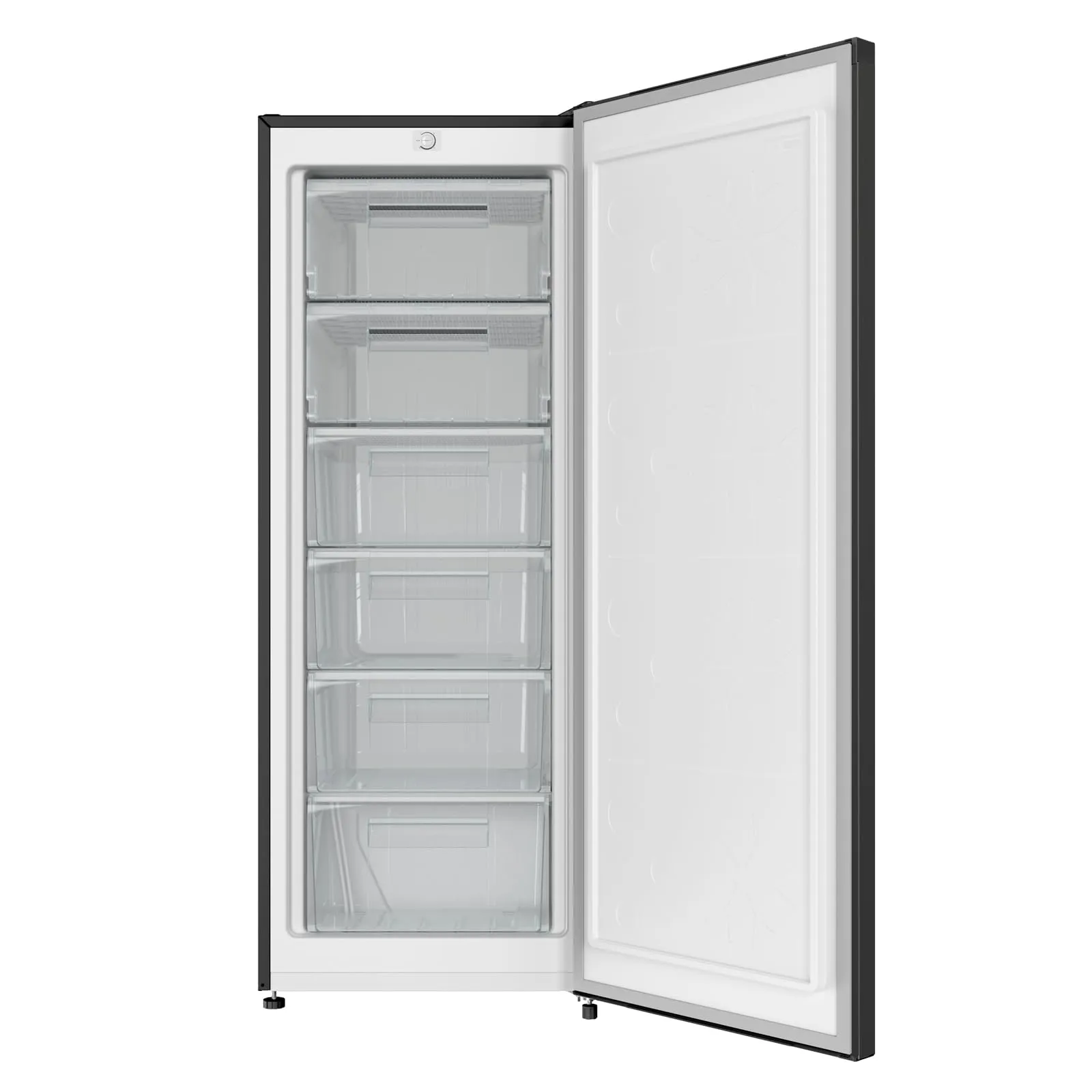 CHiQ CSD208D4E Freezer Verticale 177L Low Frost Acciaio Nero - immagine 14