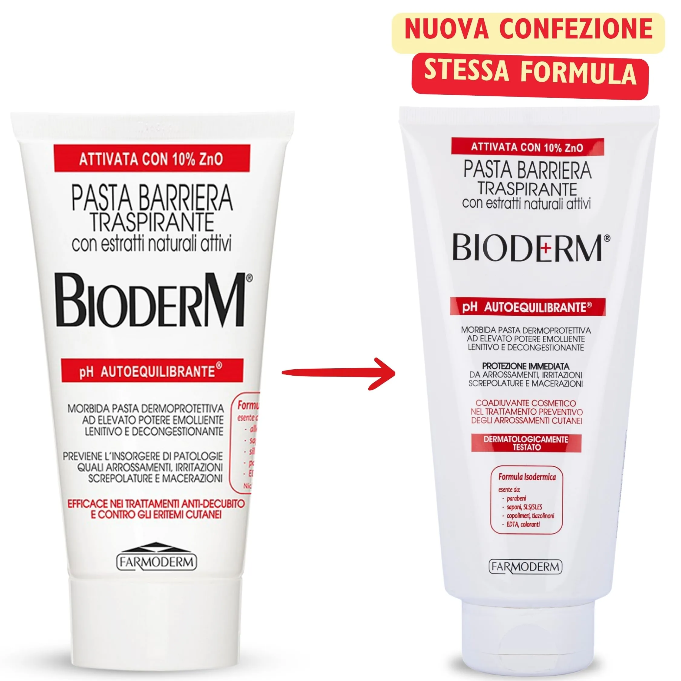 BioDerm Pasta Barriera Crema Cambio Pannolino con Ossido di Zinco 300 ml - immagine 2