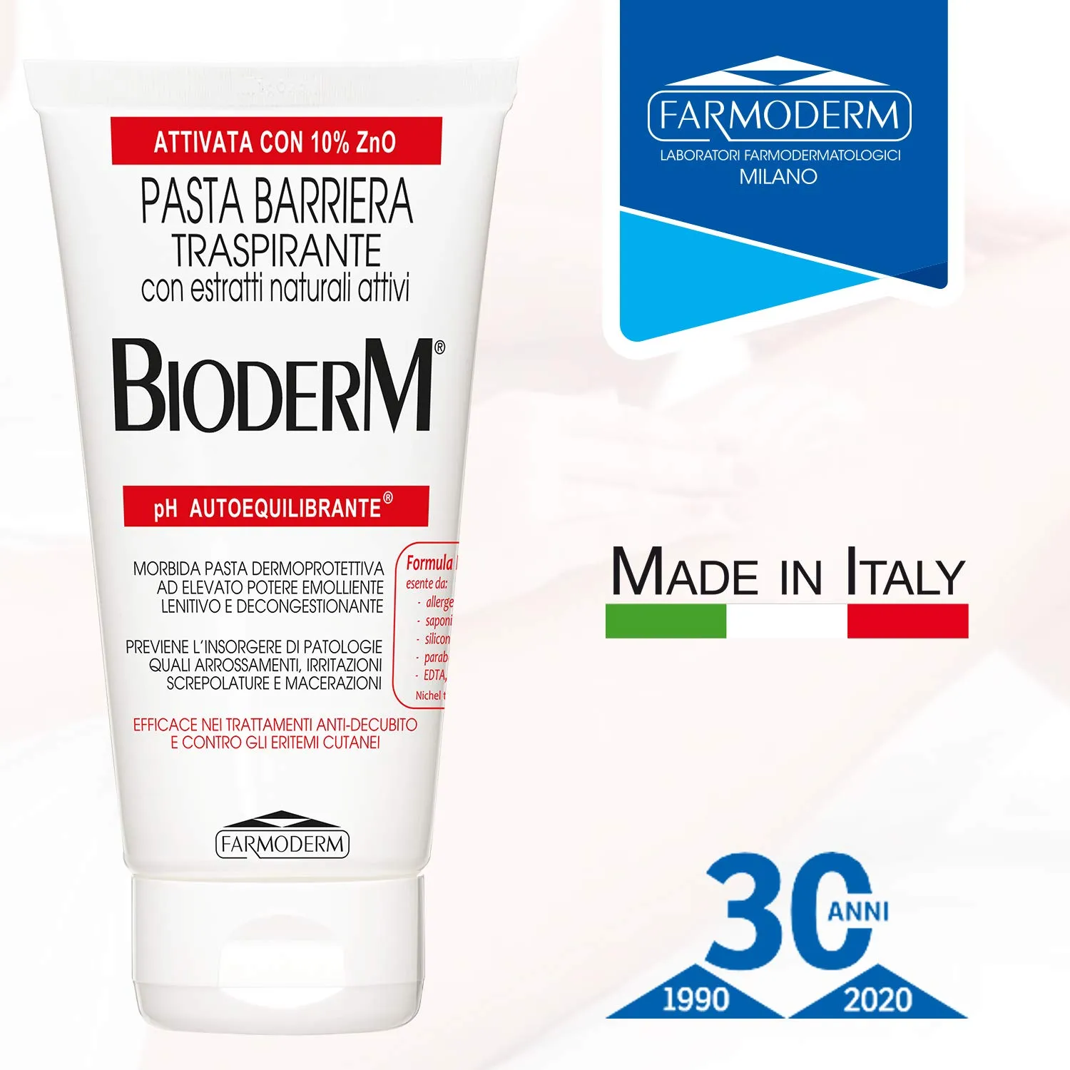 BioDerm Pasta Barriera Crema Zinco Anti Sfregamento 30 ml - immagine 7