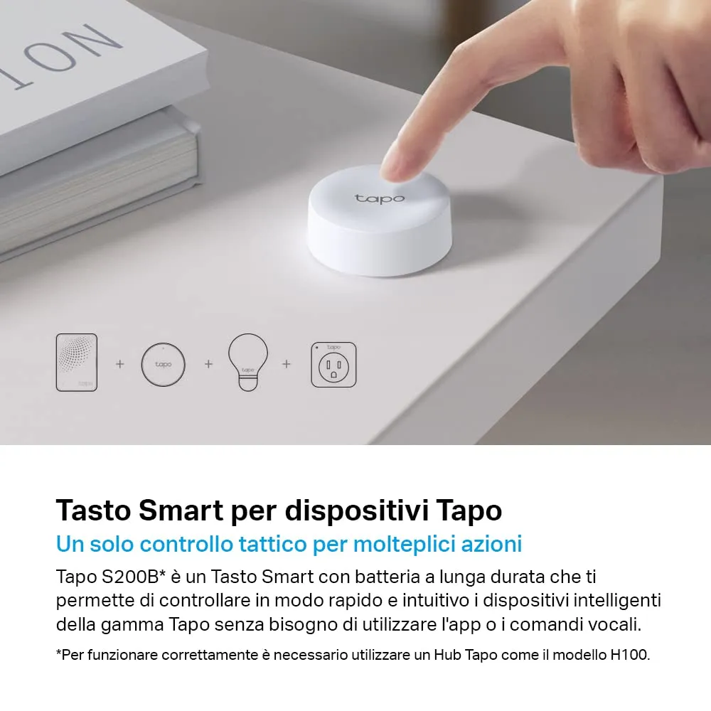 Tapo S200B Smart Button (Hub Richiesto) - immagine 2