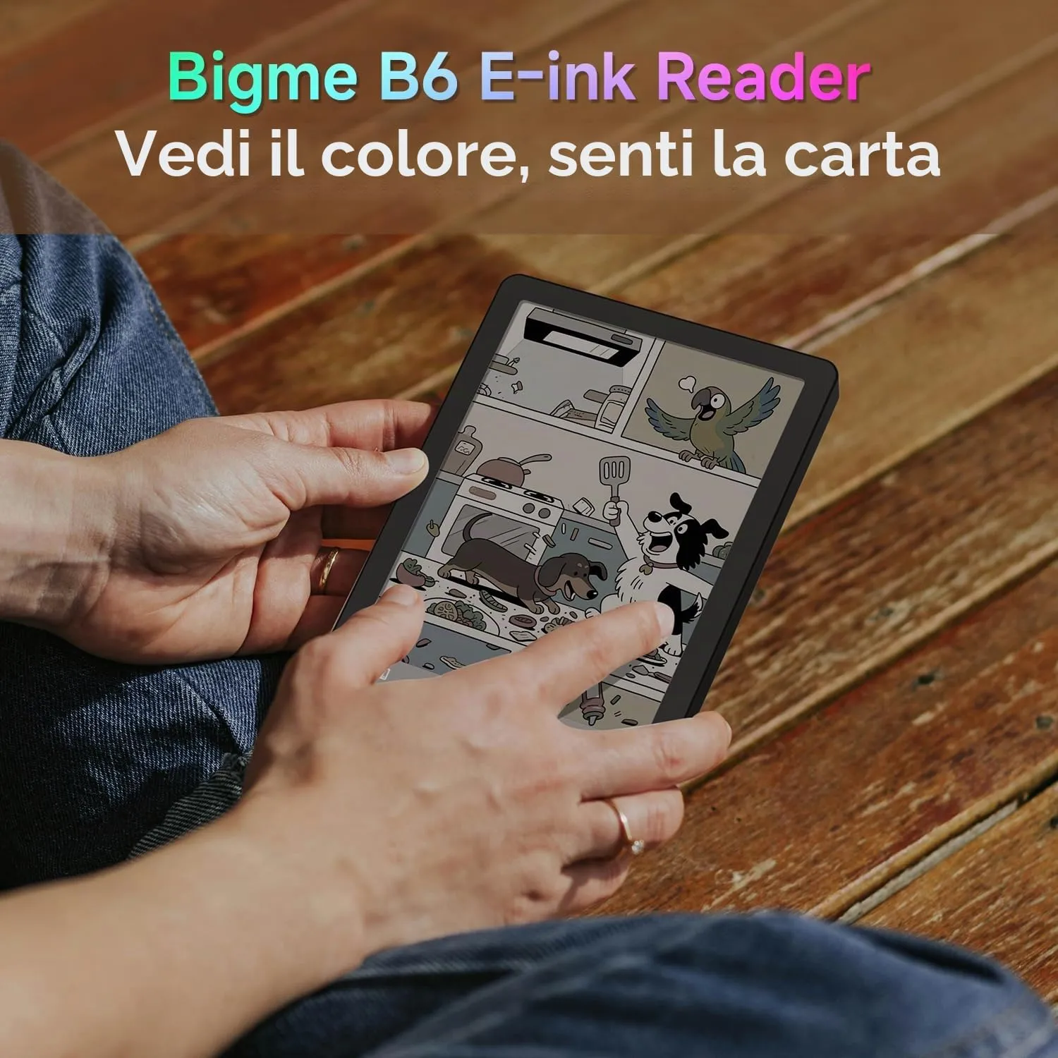Bigme B6 E-Reader 15,2 cm Color E-Ink 2 GB RAM 32 GB Storage - immagine 2