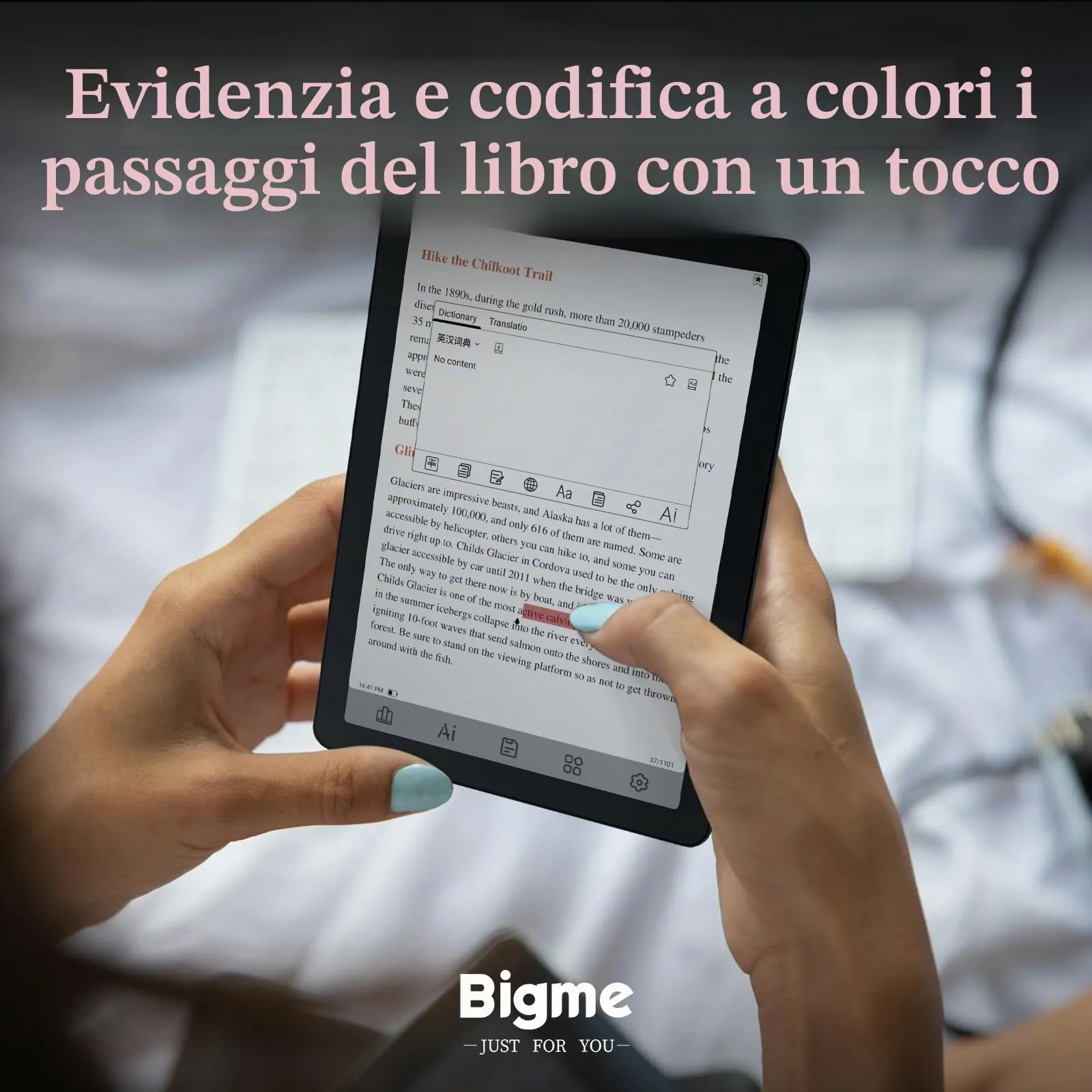 Bigme B6 E-Reader 15,2 cm Color E-Ink 2 GB RAM 32 GB Storage - immagine 6