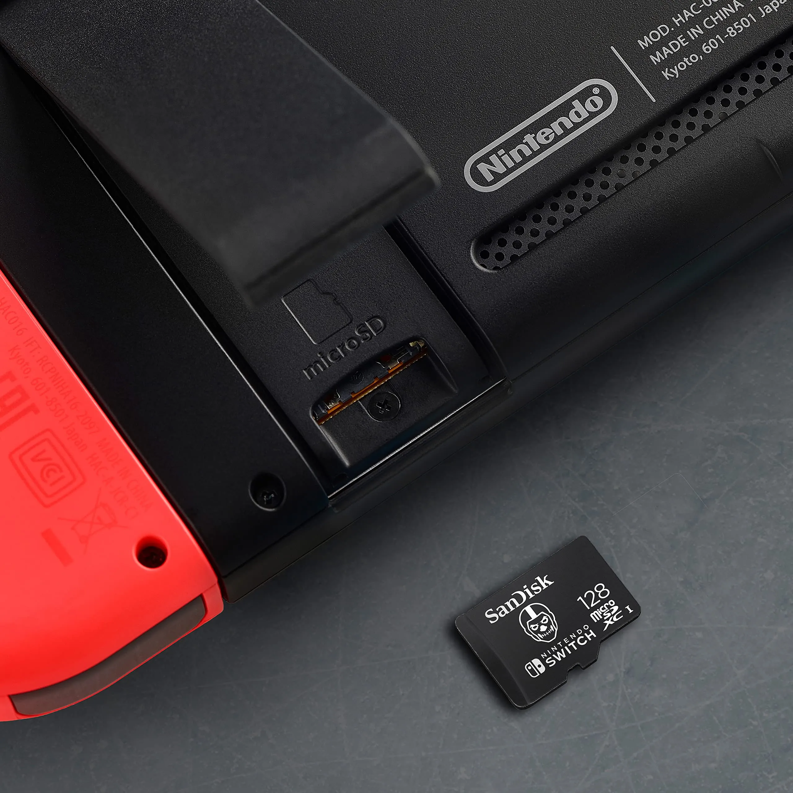 SanDisk 128GB Fortnite microSDXC for Nintendo Switch, UHS-I Class 10 U3, up to 100 MB/s - immagine 3