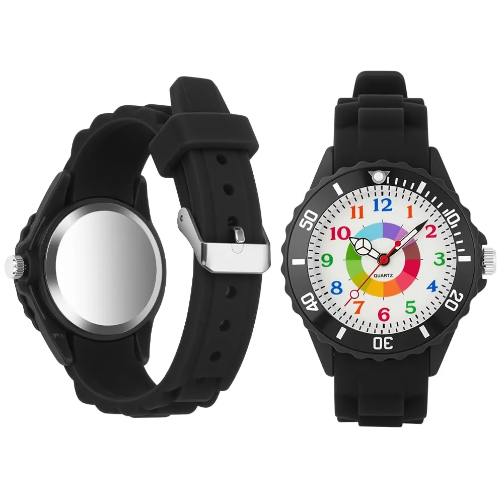 OSDUE Orologio Educativo per Bambini, Resistente all'Acqua, per Ragazzi e Ragazze - immagine 9