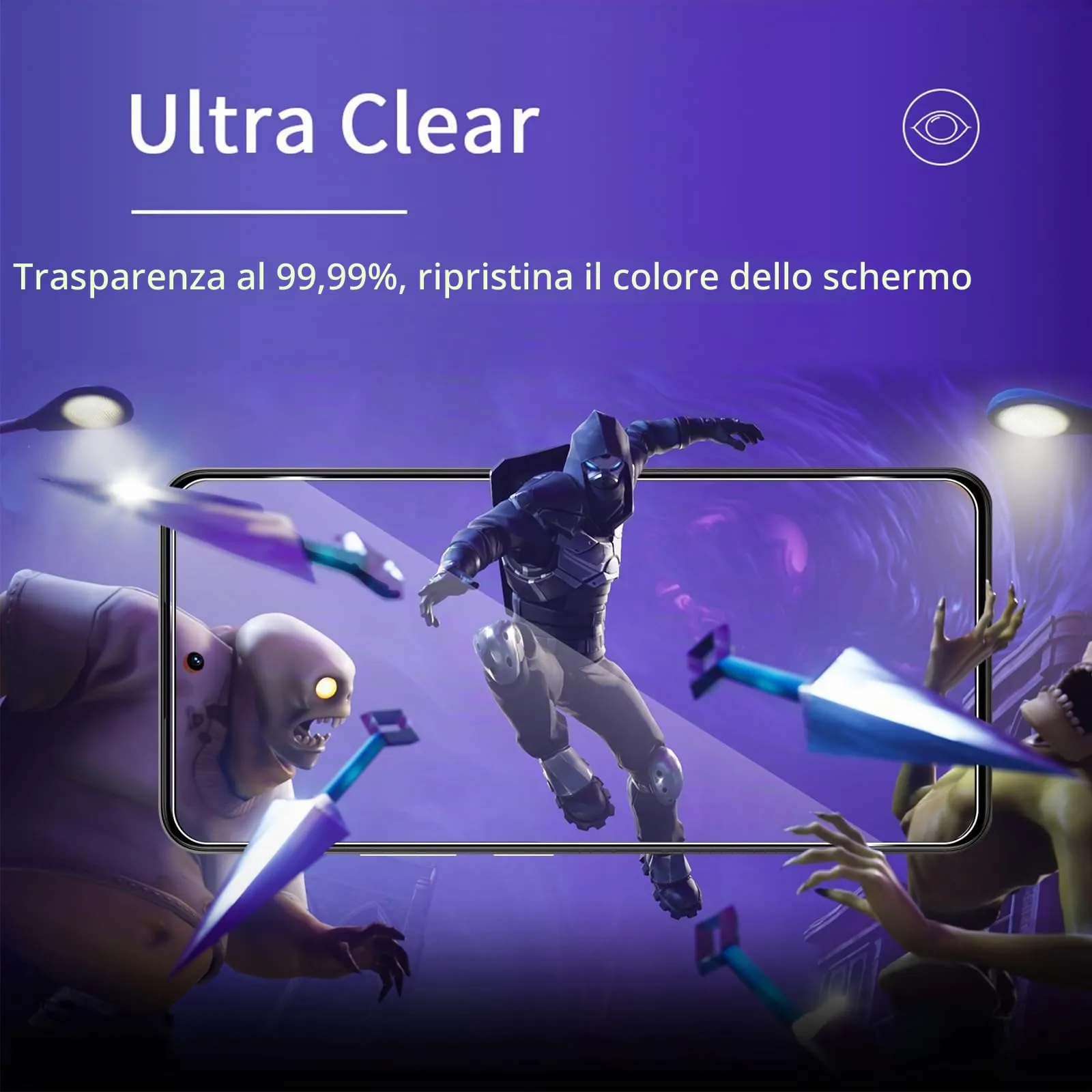 ELYCO Vetro Temperato per Realme P3 5G, Realme 14 5G, Realme 14T 5G - immagine 6