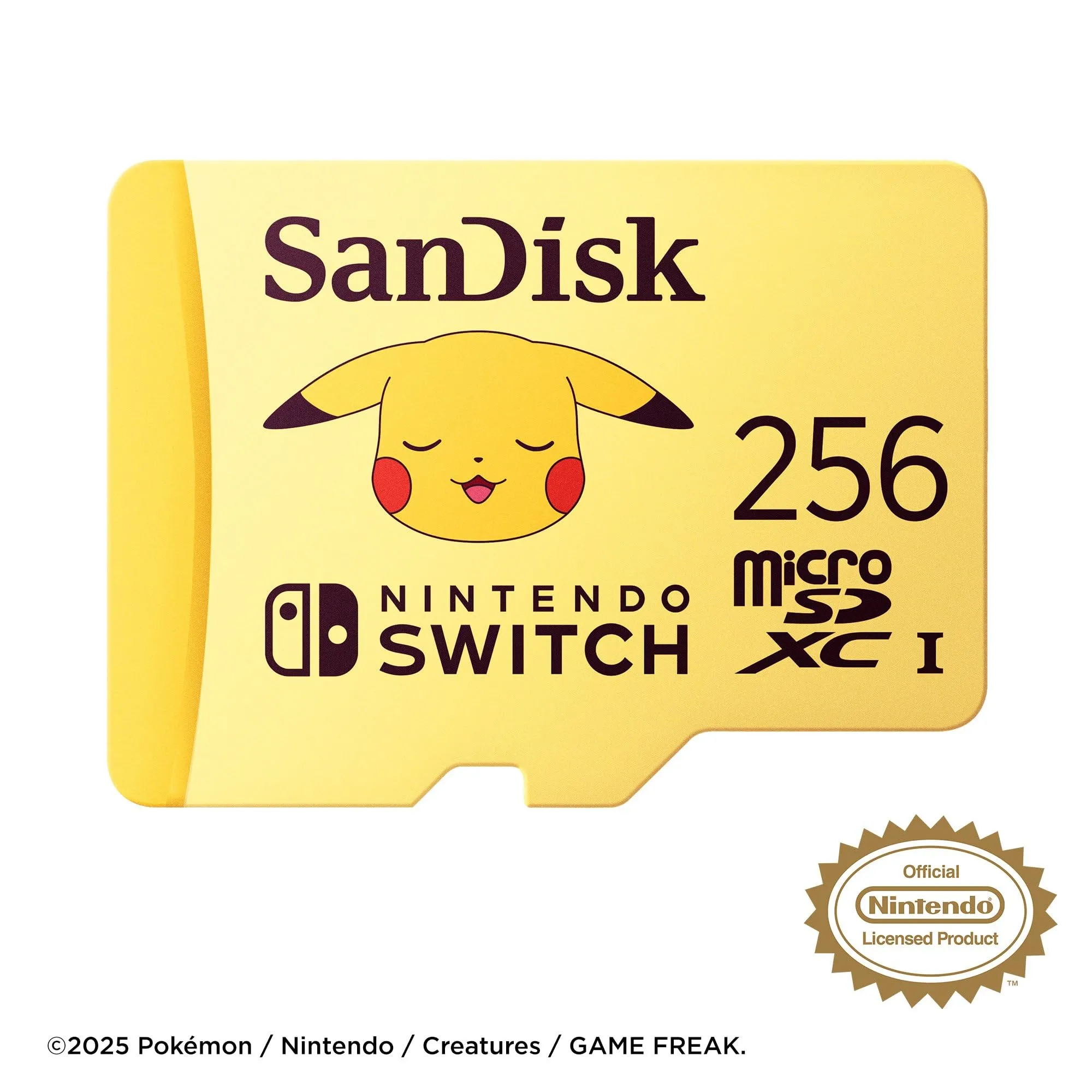 SanDisk microSD per Nintendo Switch Pokémon Pikachu 256GB - immagine 7