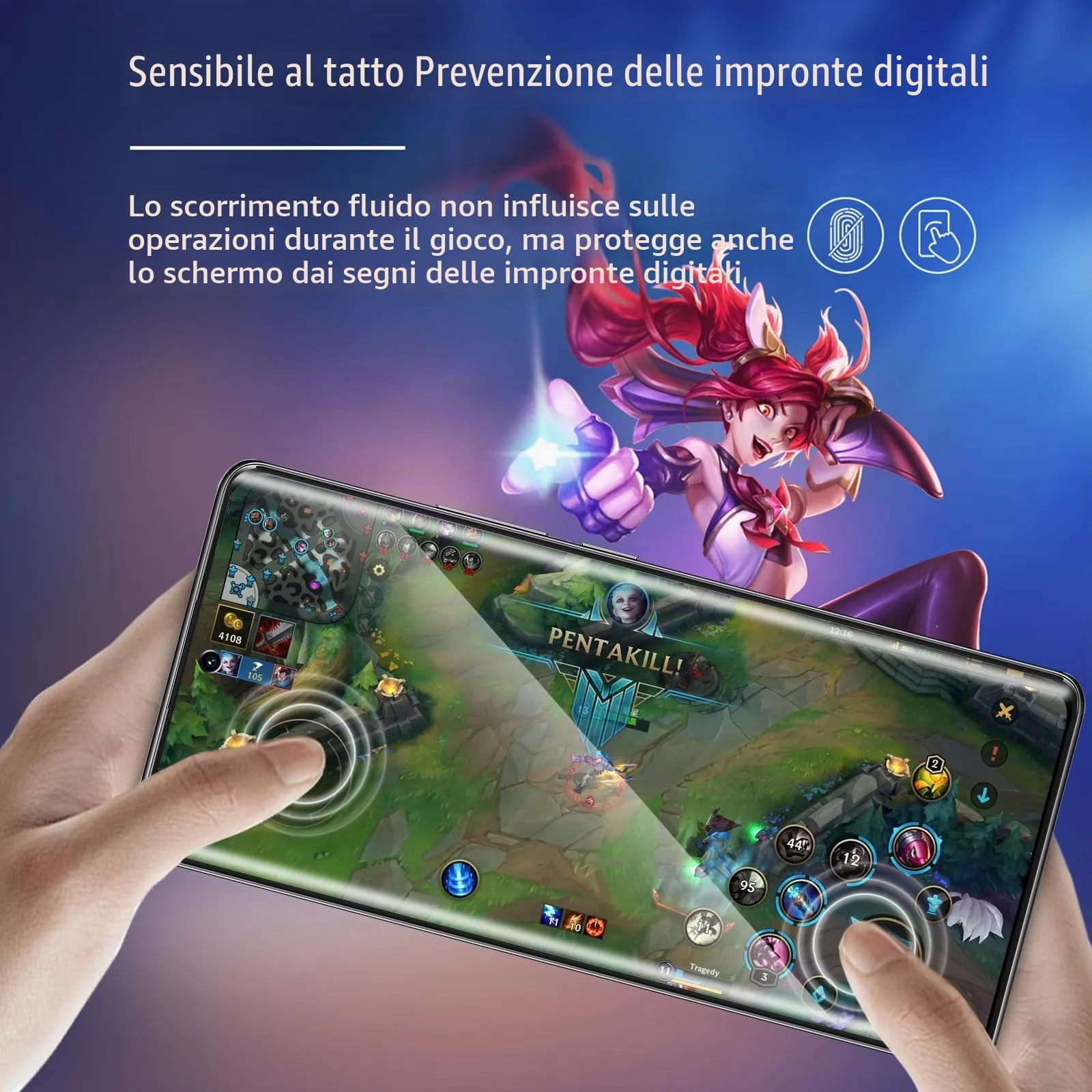 ELYCO Vetro Temperato Privacy per Redmi Note 14 Pro / Note 14 Pro Plus 4G/5G - immagine 6
