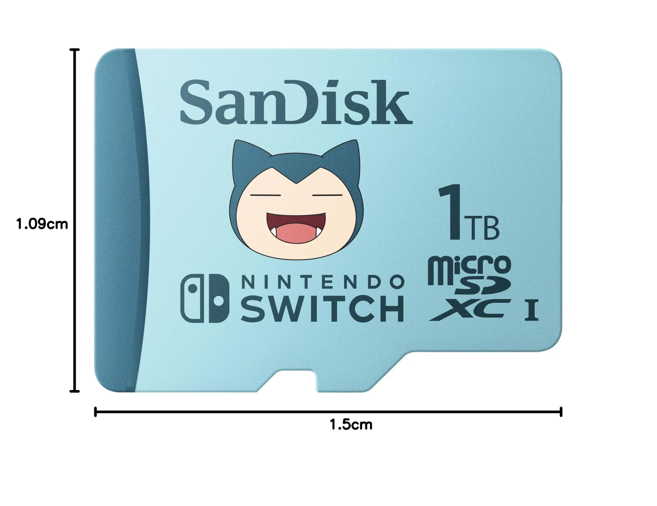 SanDisk microSDXC per Nintendo Switch 1TB, Edizione Pokémon Snorlax - immagine 8