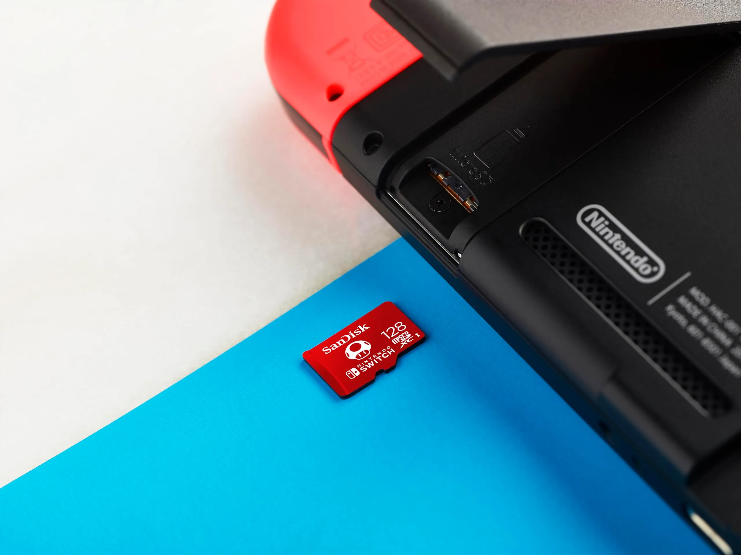 SanDisk microSDXC per Nintendo Switch 128GB, Edizione Super Mario Mushroom, Pack 2 - immagine 4