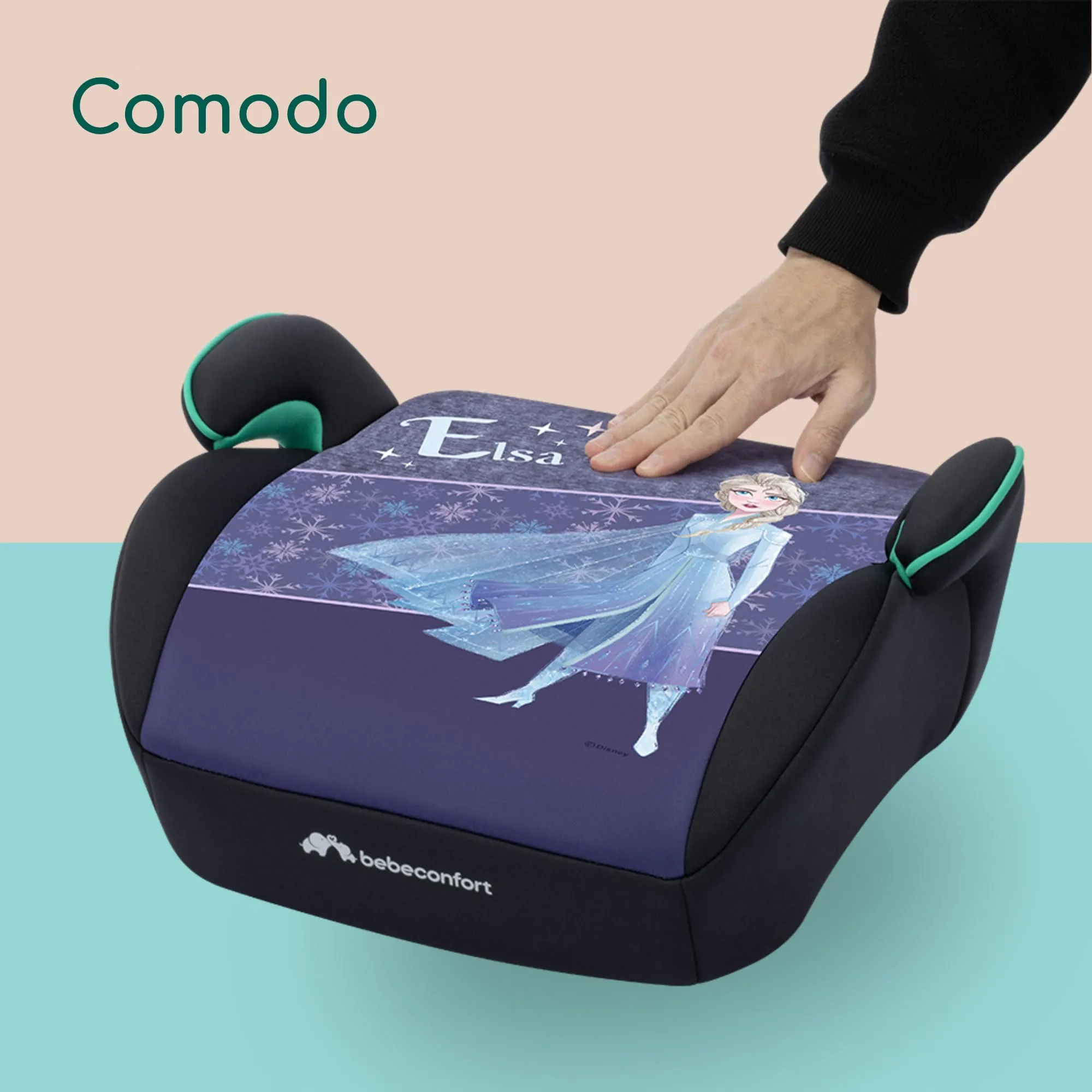 Bebeconfort Disney Manga i-Safe Booster Seat, 128–150 cm, Authentic Frozen - immagine 5