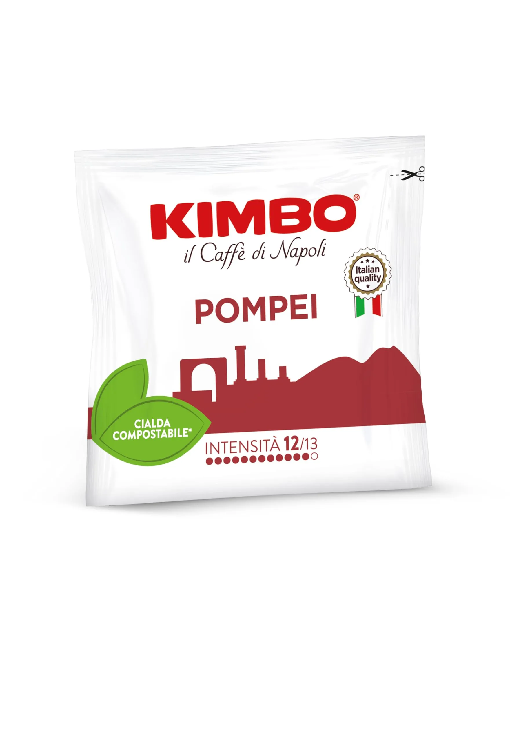 Kimbo Pompei Le Meraviglie del Gusto ESE Compostable Pods, Miscela Forte e Decisa, Intensity 12/13, 150 Pods - immagine 2
