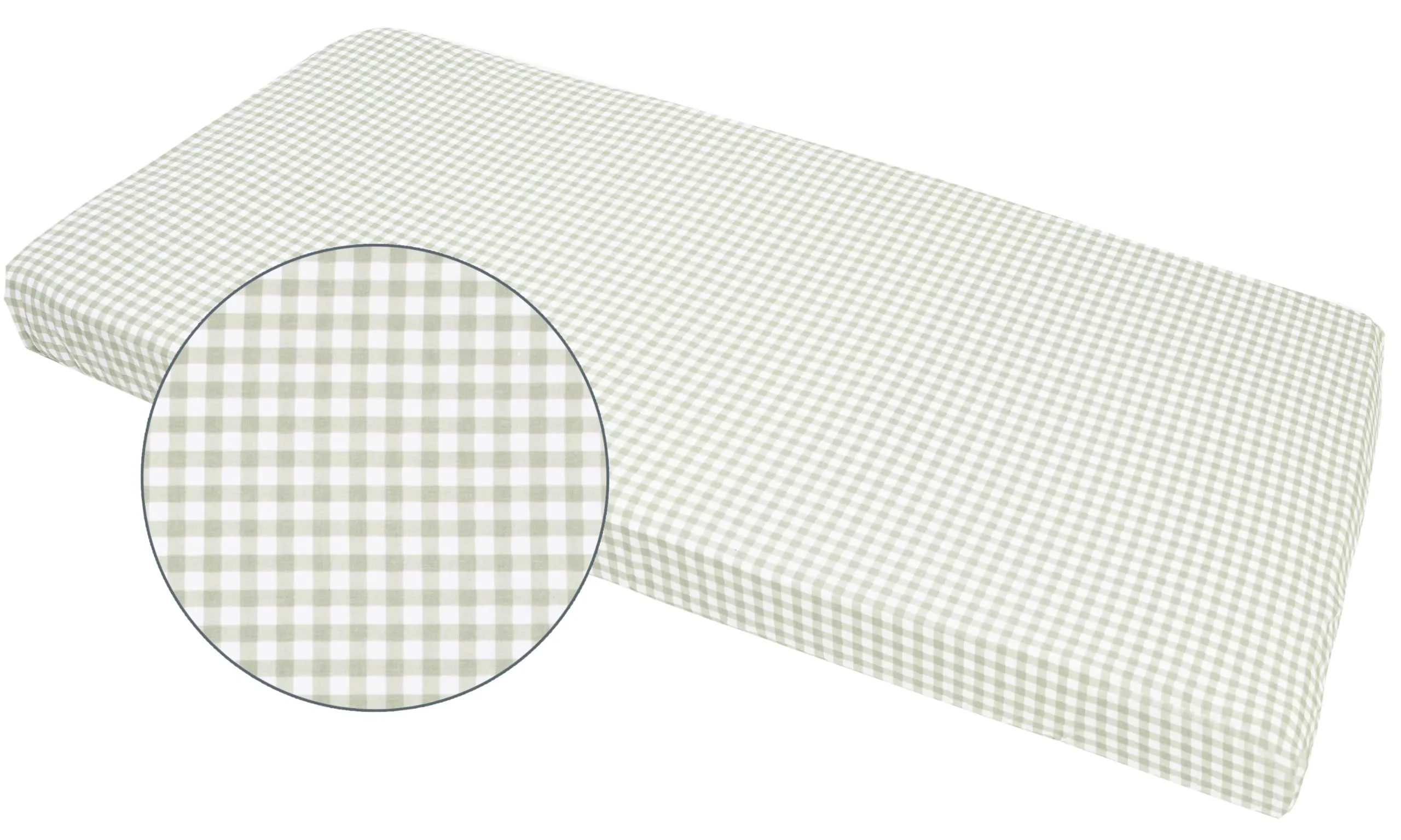 Medi Partners Lenzuola Lettino Neonato 60x120, 100% Cotone con Angoli (Griglia) - immagine 4