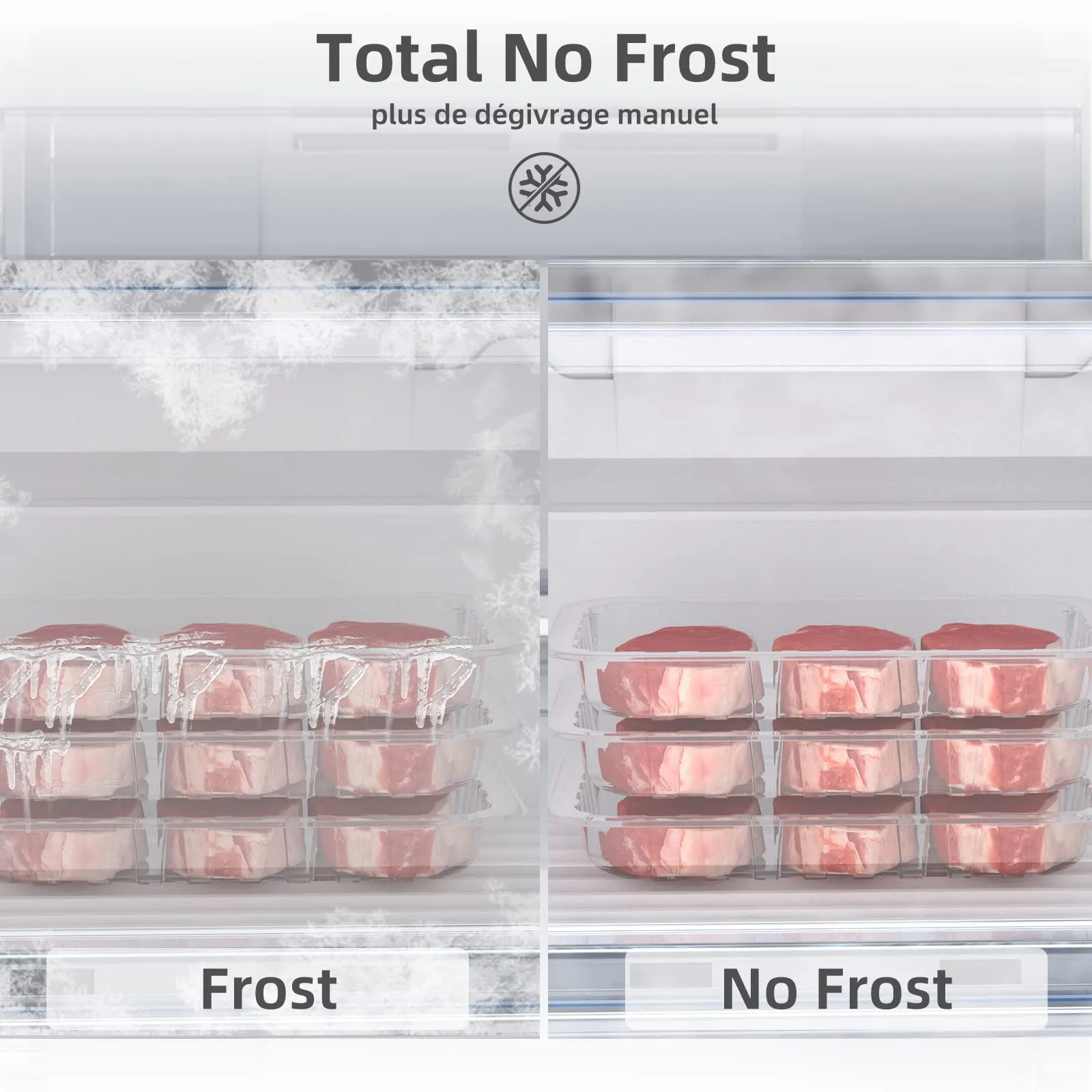 CHiQ FSD166NE4E Congelatore Verticale No Frost 166L - immagine 4