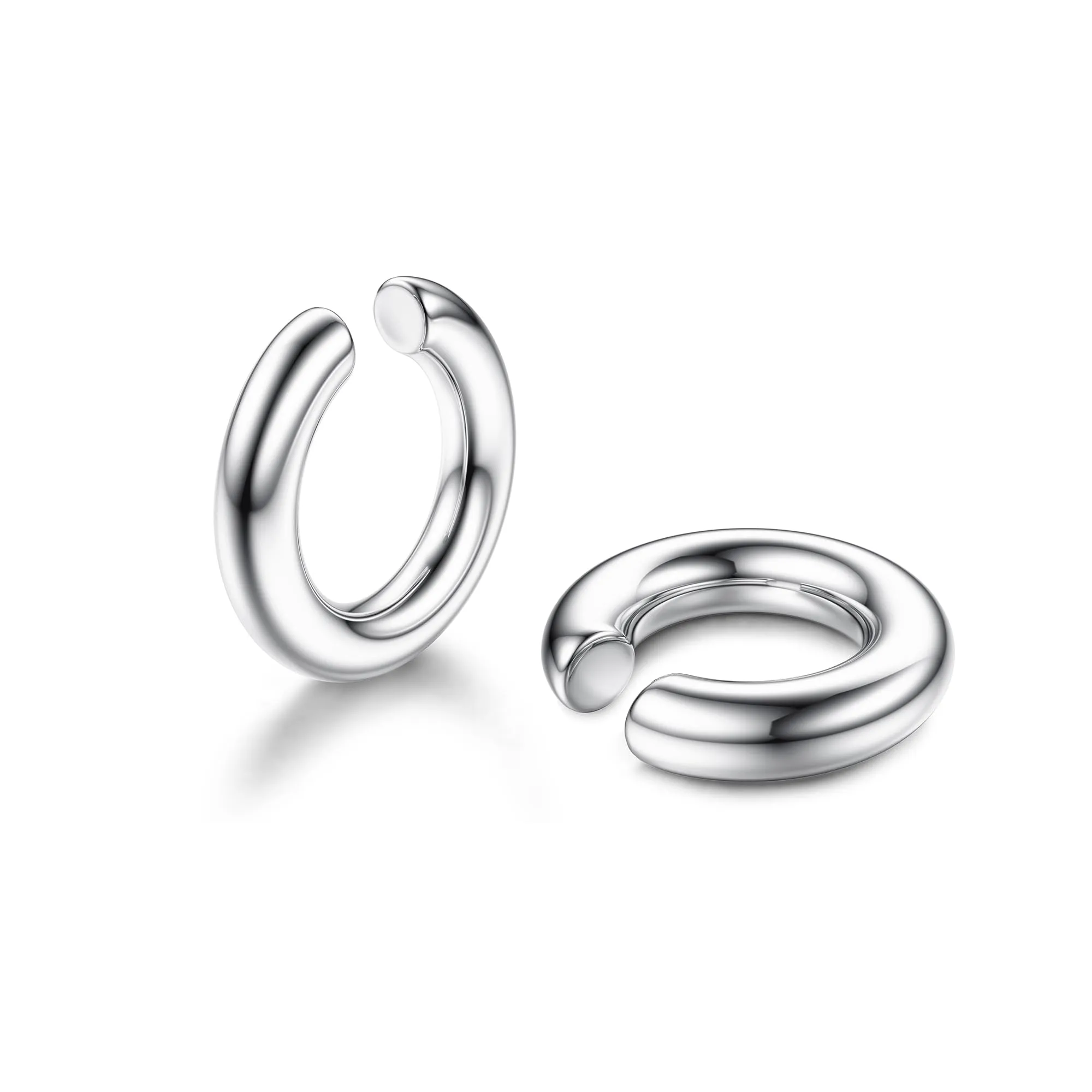 Dochais Non-Piercing Ear Cuff Hypoallergenic Clip-on Earrings for Women - immagine 2