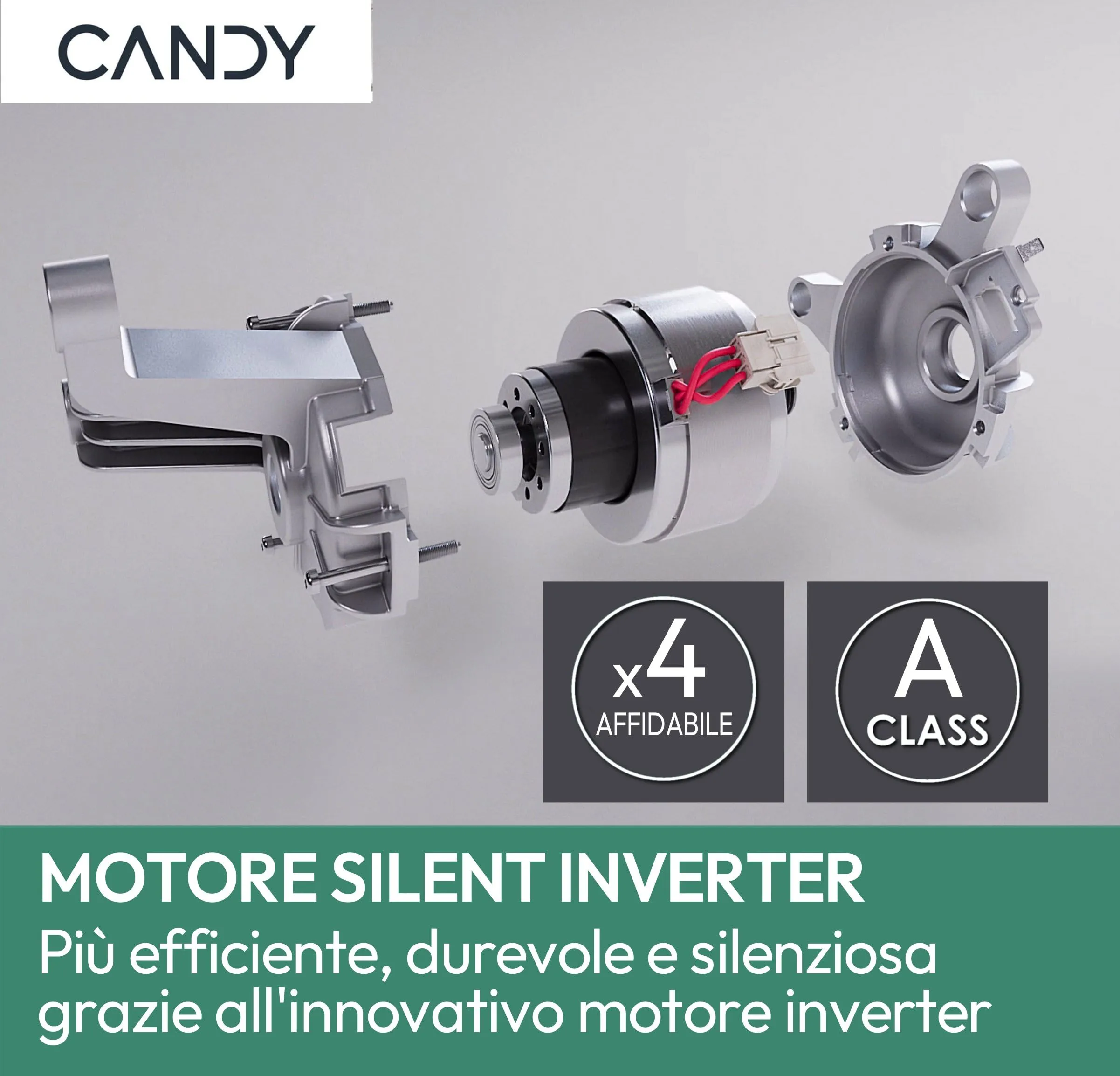 Candy ProWash 300 Lavatrice Slim 7 kg, 1200 giri, Classe A-15%, Bianca - immagine 6