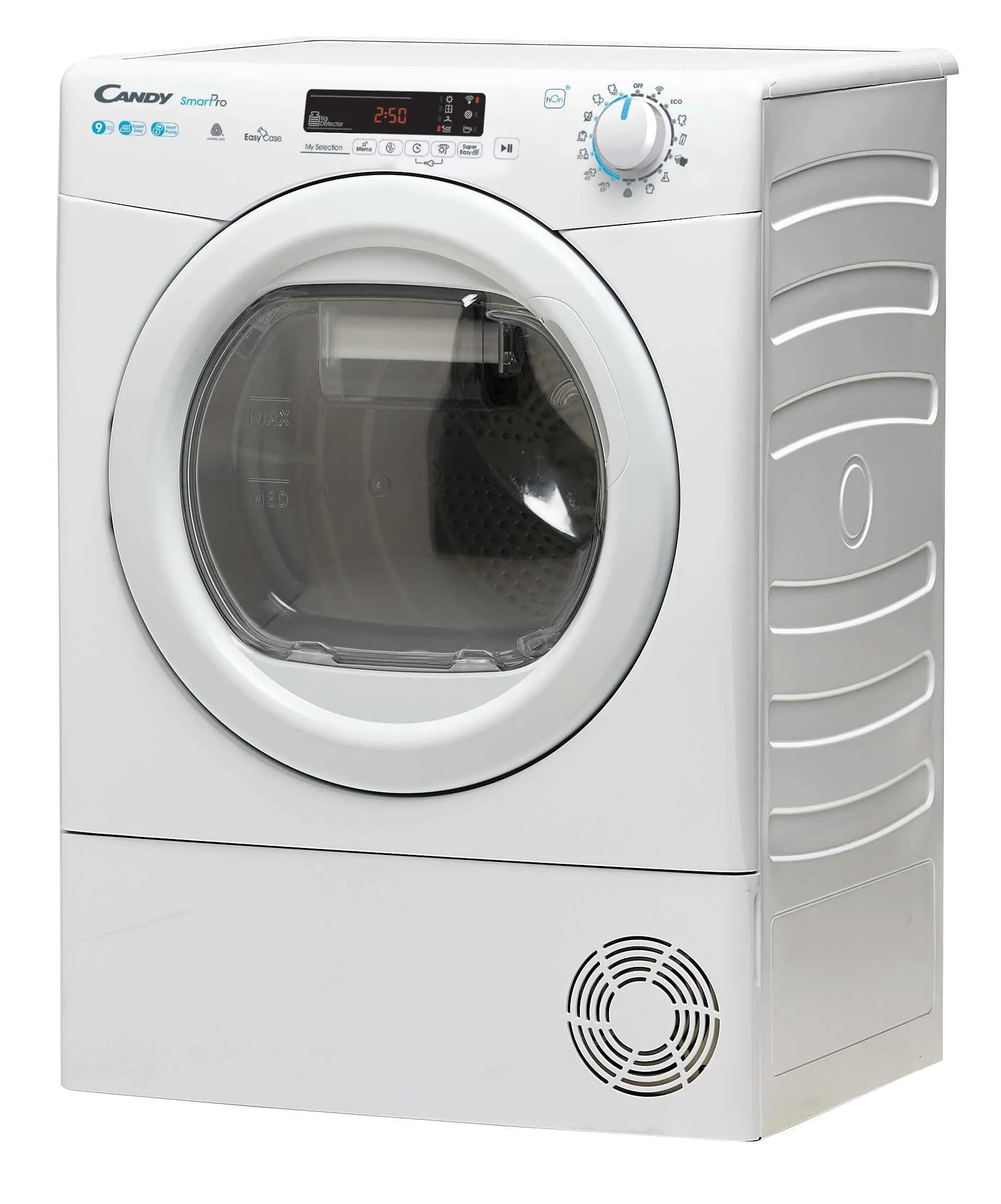 Candy Smart Pro Asciugatrice 9 Kg a Pompa di Calore, Classe E, Wi-Fi + BLE, Bianca - CSOE H9A2DE-S - immagine 8
