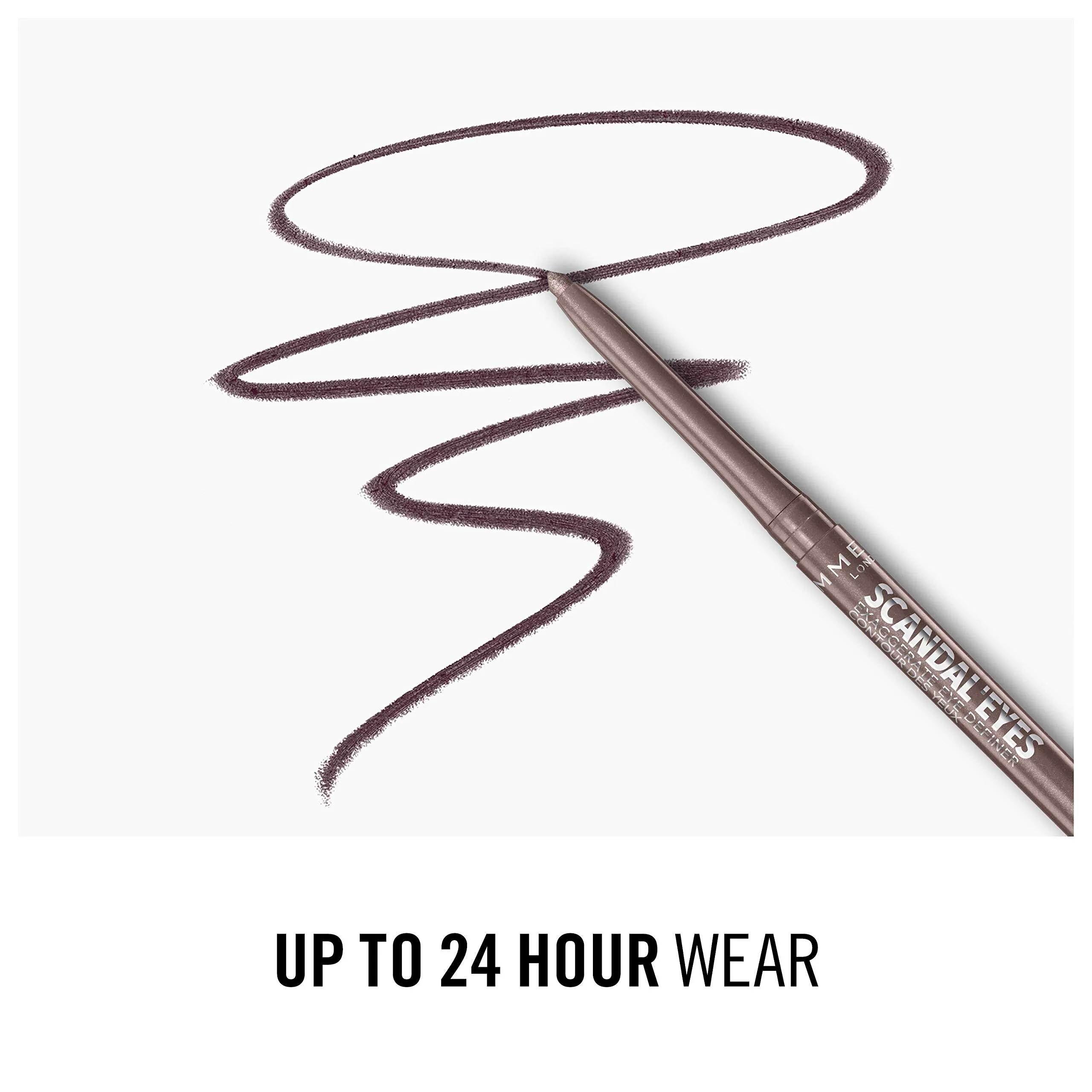Rimmel London ScandalEyes Exaggerate Eye Definer Waterproof Automatic Eyeliner, 006 Taupe - immagine 5