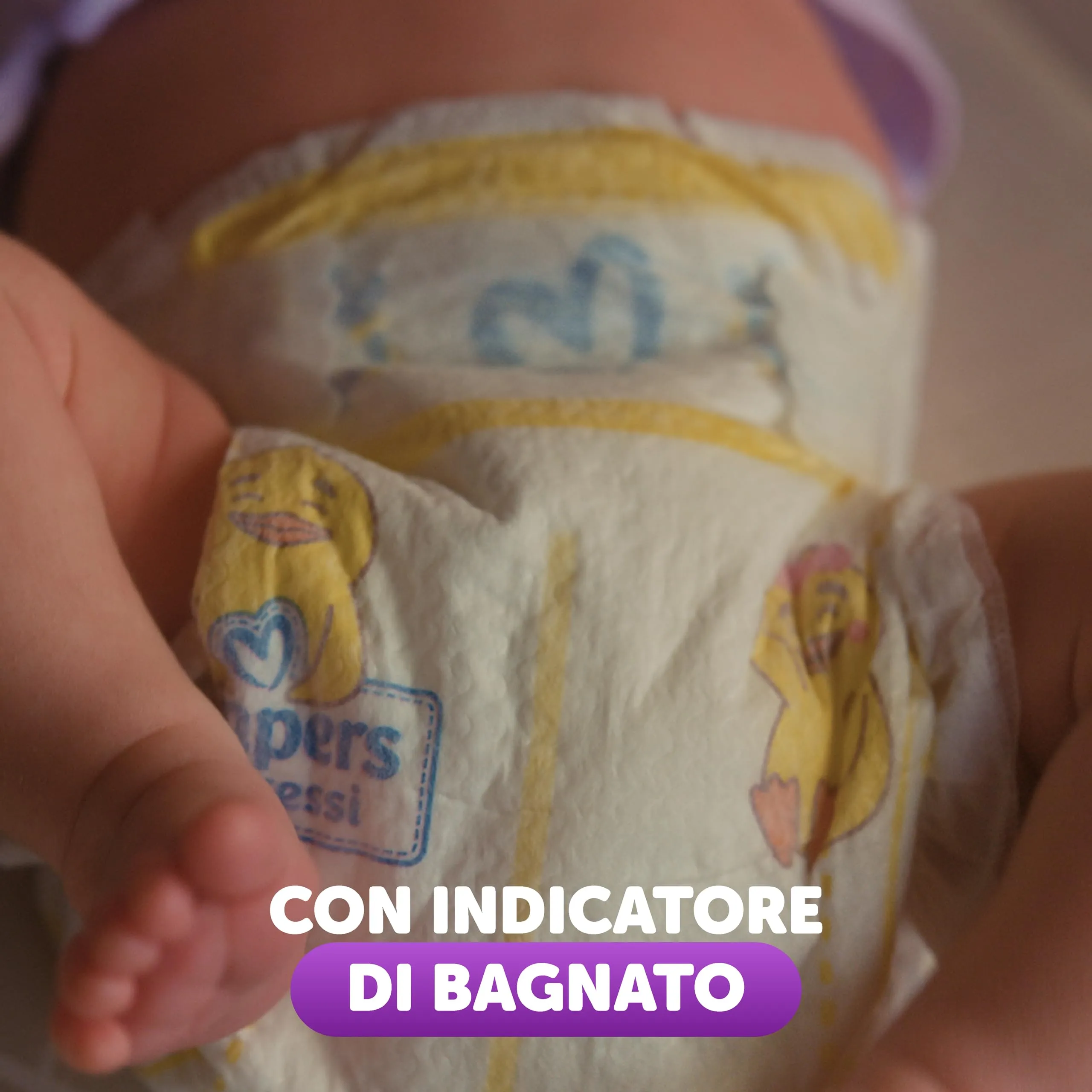 Pampers Progressi Mini, Taglia 2 (3-6 kg), 112 Pannolini Neonato - immagine 3