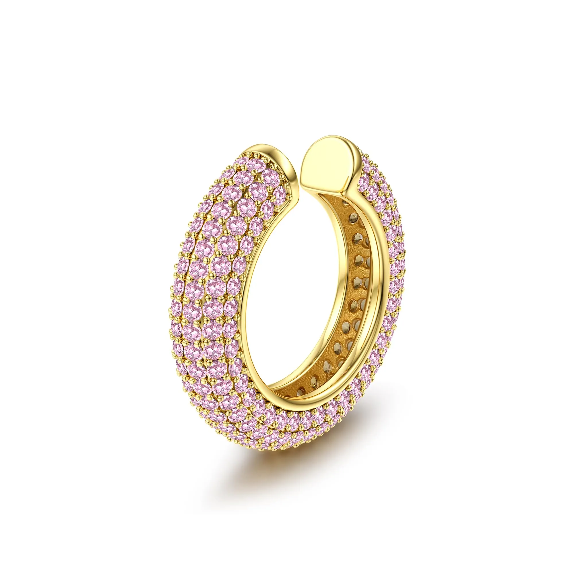 Dochais Ear Cuff Orecchini Non Piercing Chunky a Clip per Cartilagine Ipoallergenici - immagine 1