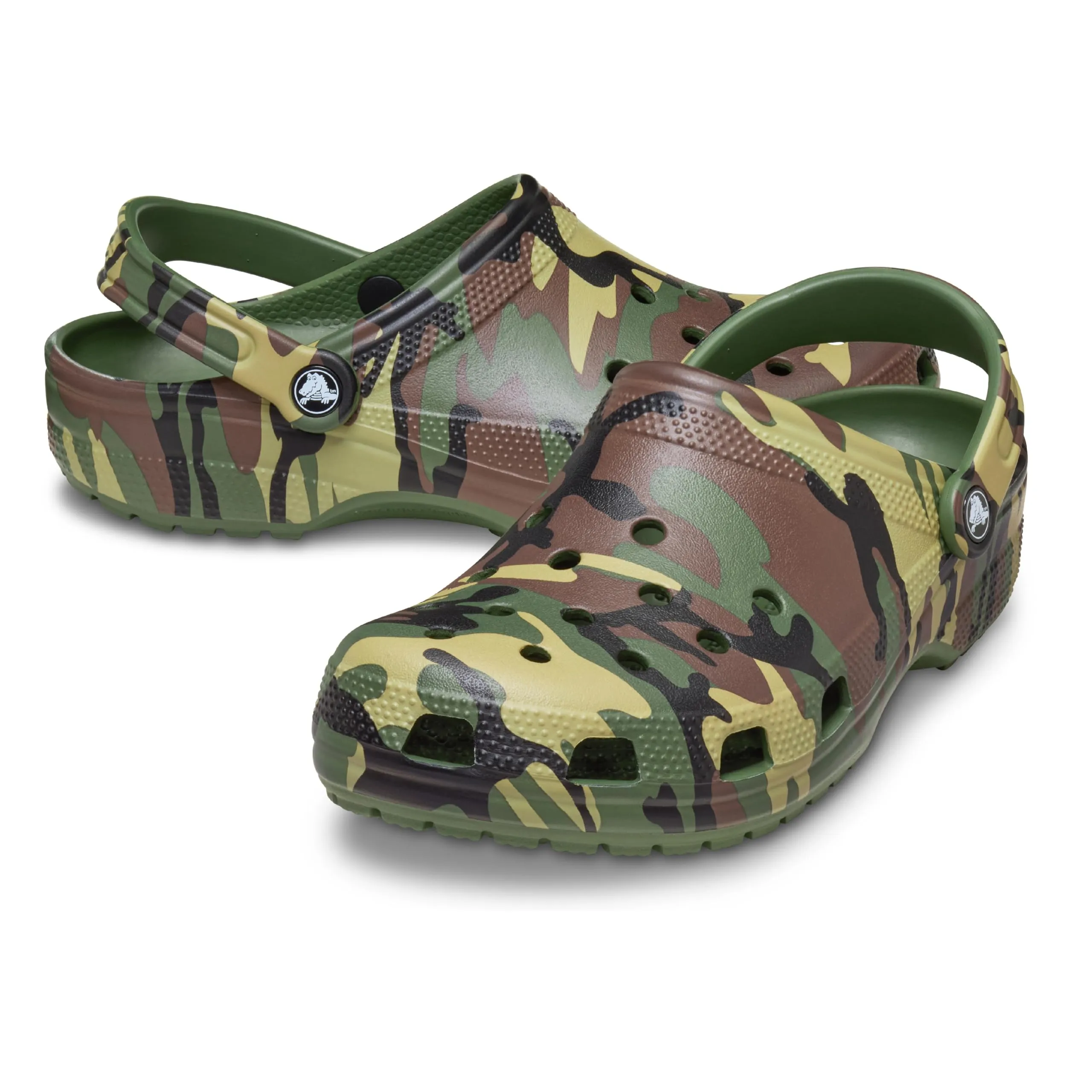 Crocs Classic Camouflage Clog Army Green/Multi 36-37 EU - immagine 3