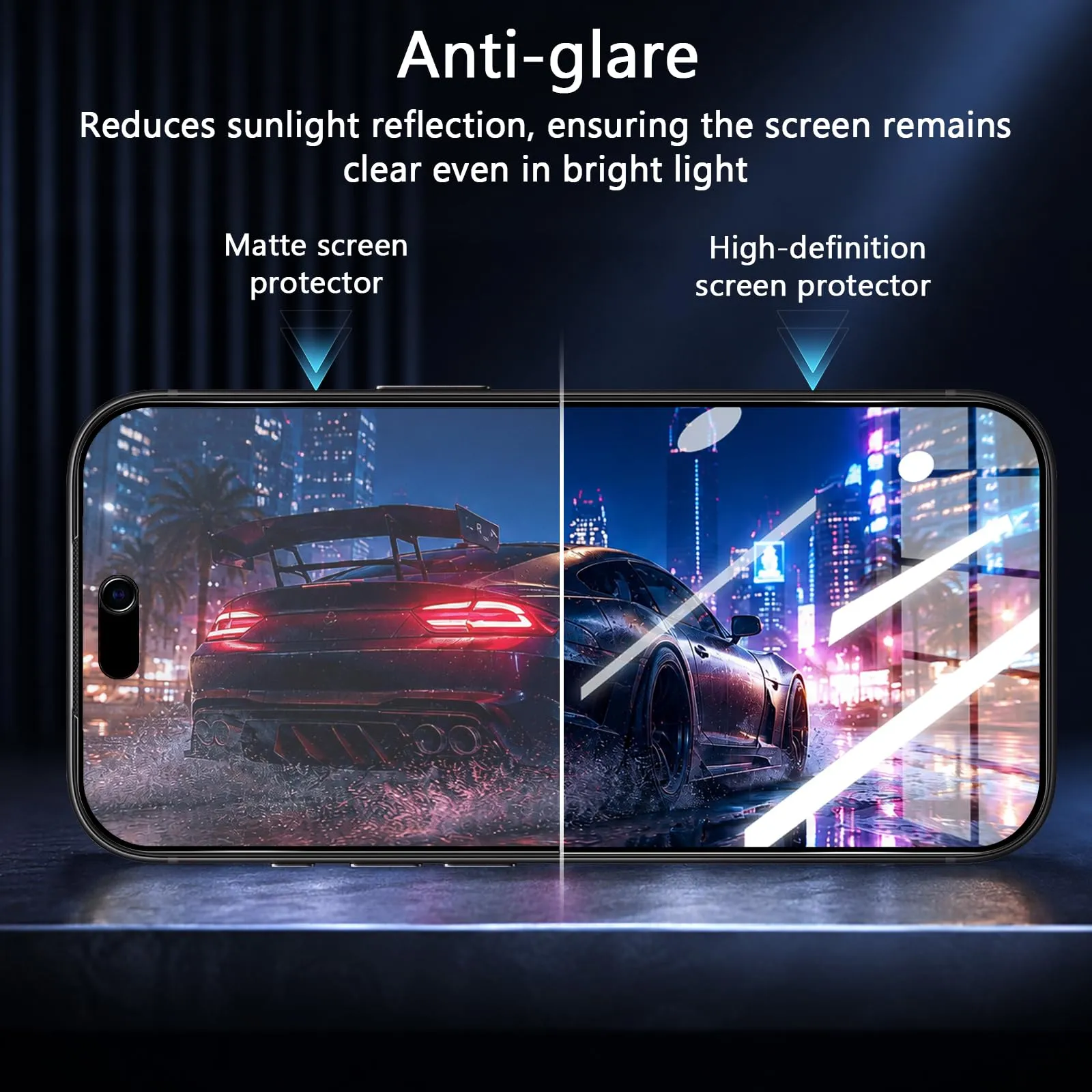 ELYCO Vetro Temperato Privacy Opaca per iPhone 18 Pro Max, 2 Pezzi - immagine 3