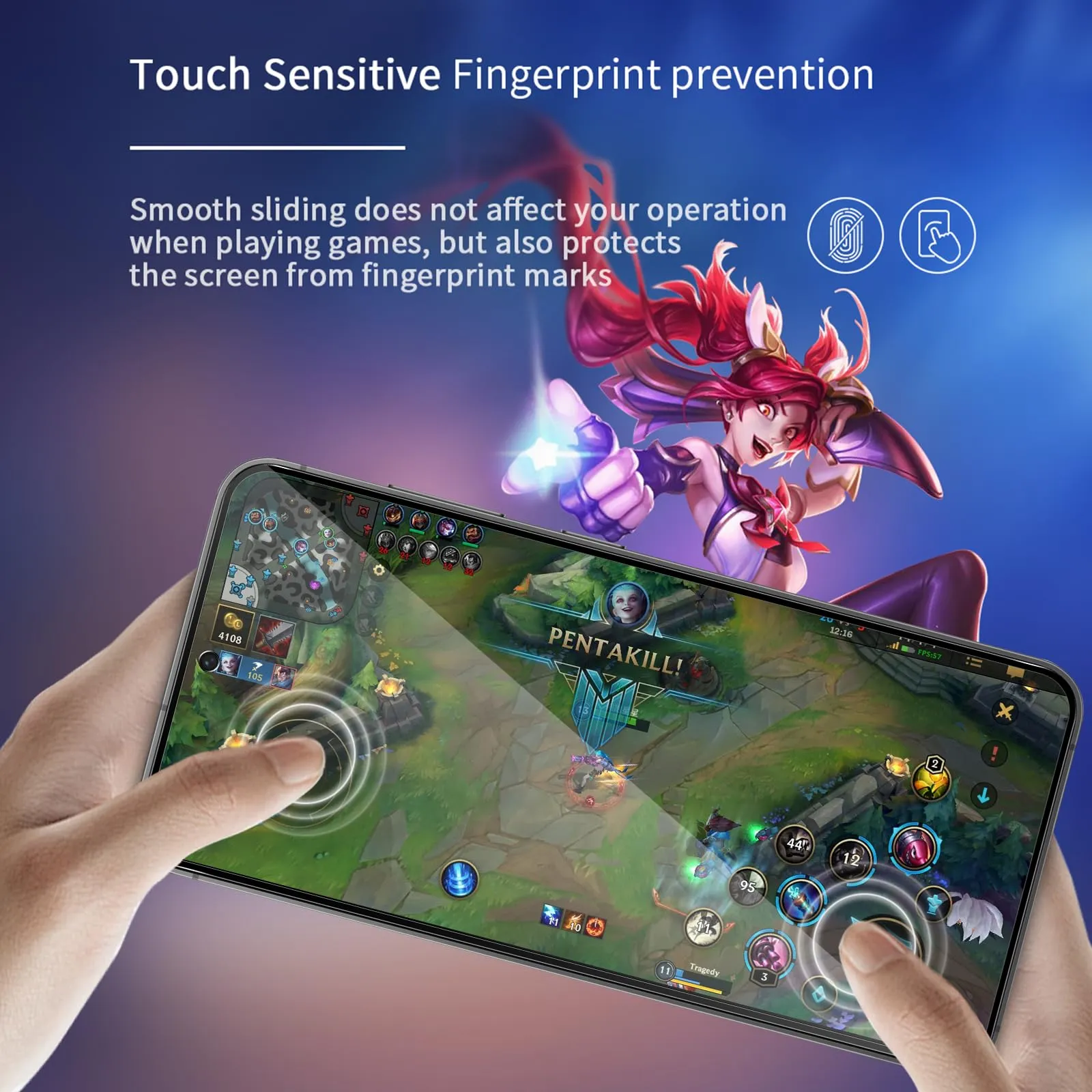 ELYCO Vetro Temperato Privacy per Samsung Galaxy S24 Plus / S25 Plus, 2 Pezzi - immagine 6