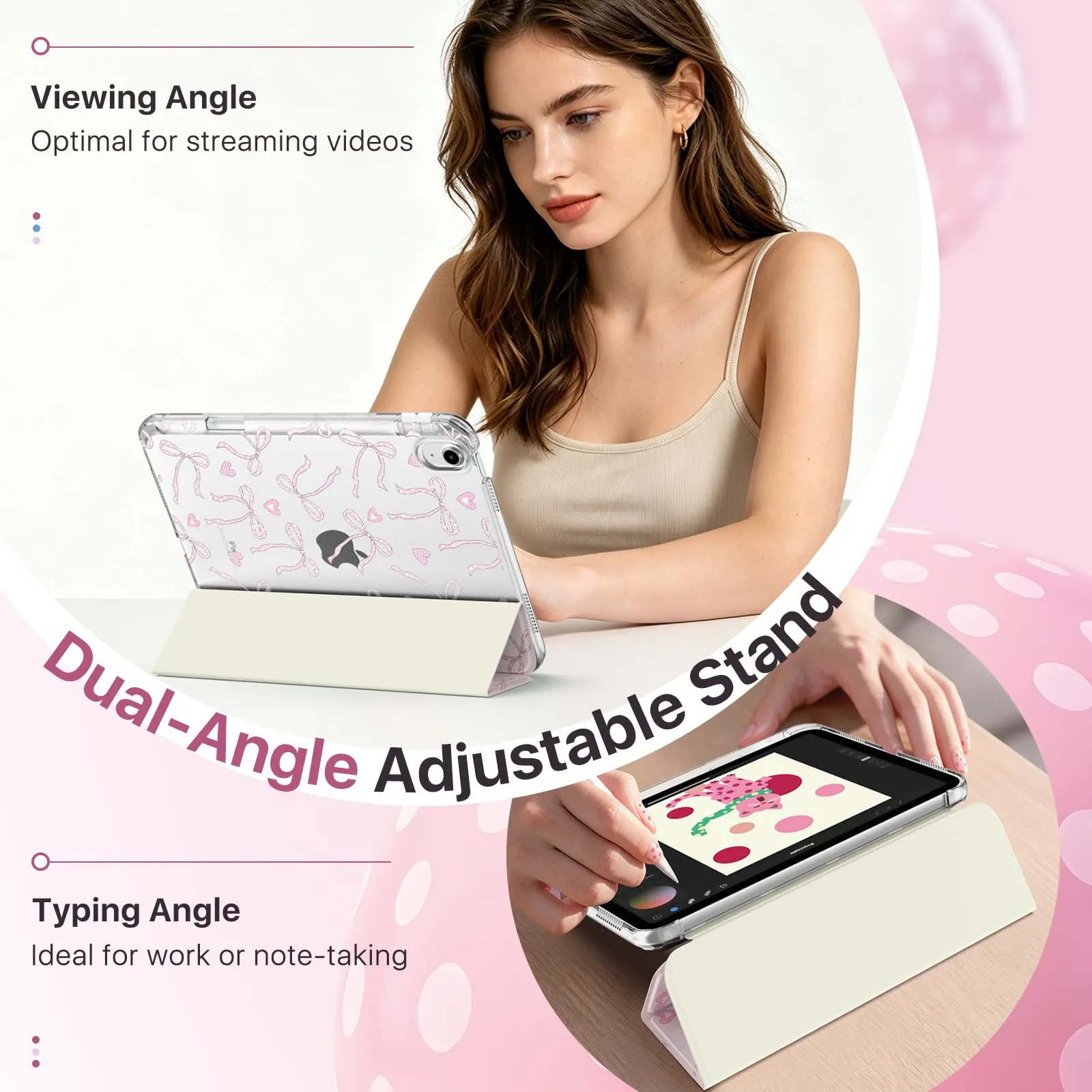 MoKo Cover per iPad 11a Generazione 11 Pollici e iPad 10a Gen 10,9 Pollici - immagine 4