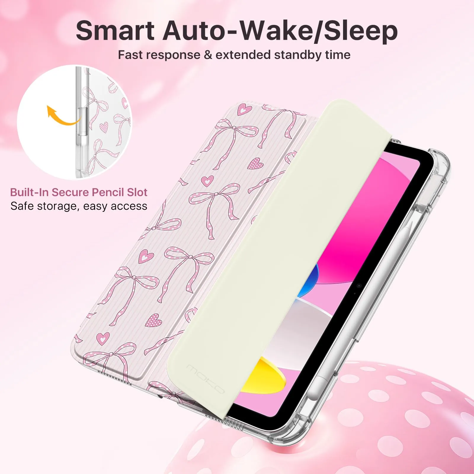 MoKo Cover per iPad 11a Generazione 11 Pollici e iPad 10a Gen 10,9 Pollici - immagine 6