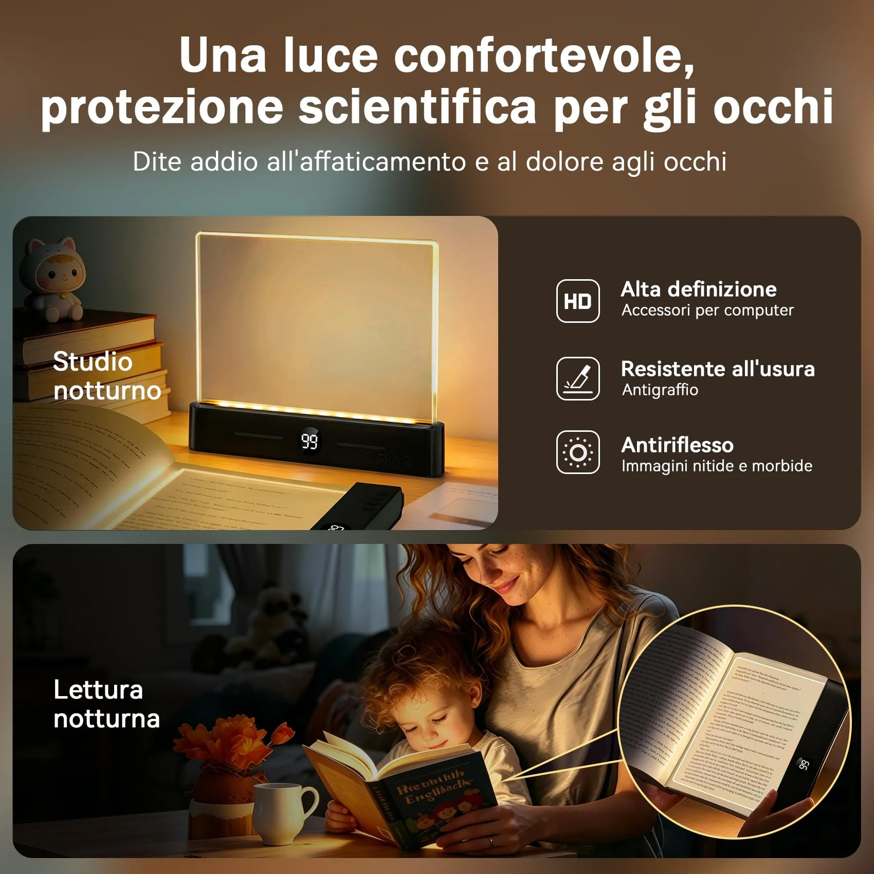 CMINGKEJI Pannello Luce da Lettura LED HD YSJ-019 (Plus) - immagine 4