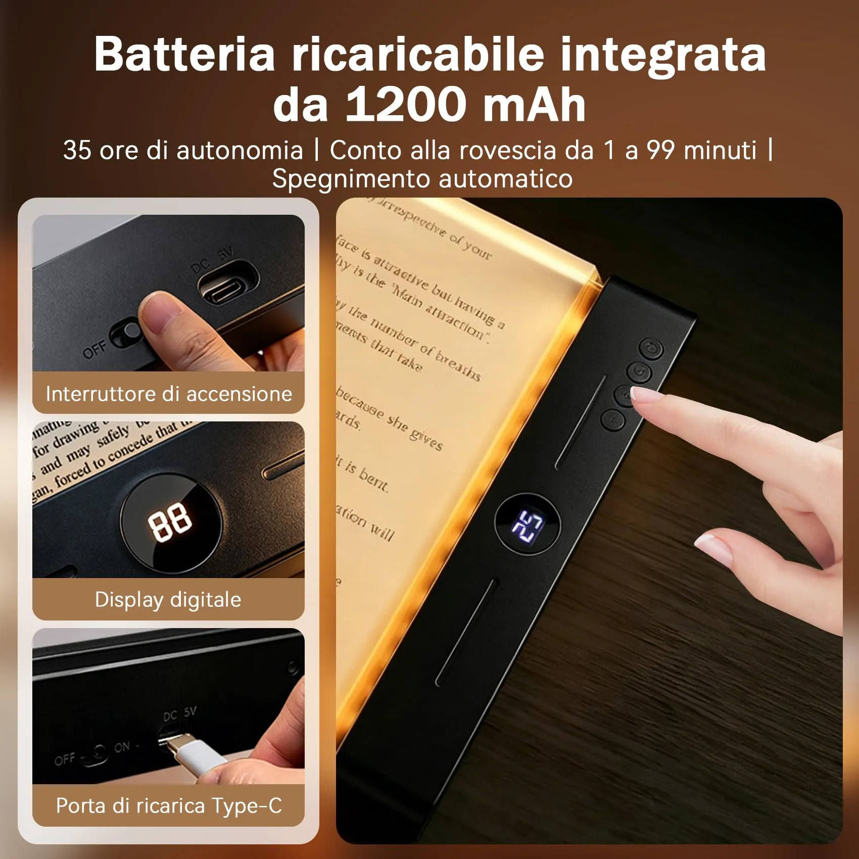 CMINGKEJI Pannello Luce da Lettura LED HD YSJ-019 (Plus) - immagine 6