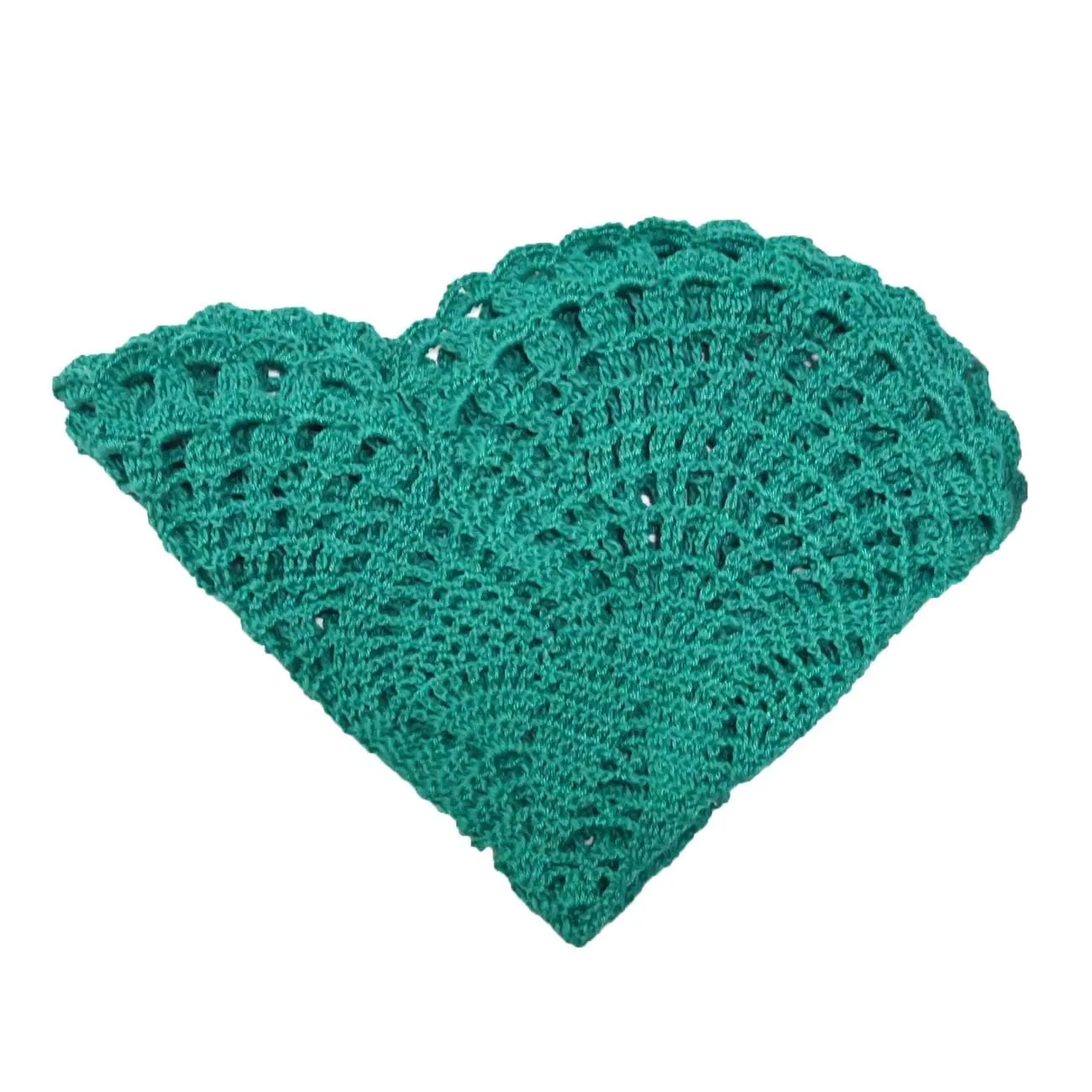BOMHCS Centrino in pizzo fatto a mano all'uncinetto, rotondo, 39,4 cm - 44,5 cm, 6 petali e fiori, Pavone - immagine 3