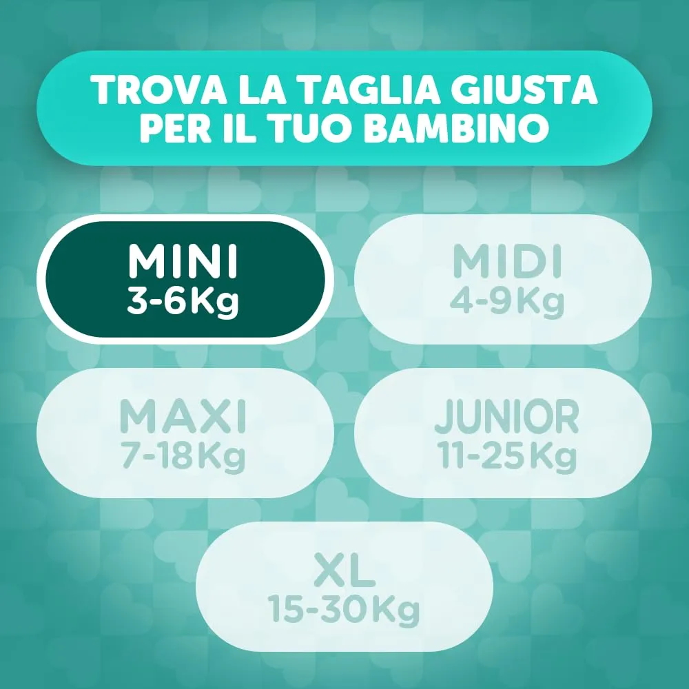 Pampers Baby Dry Mini, Taglia 2 (3-6 kg), 186 Pannolini Neonato - immagine 10